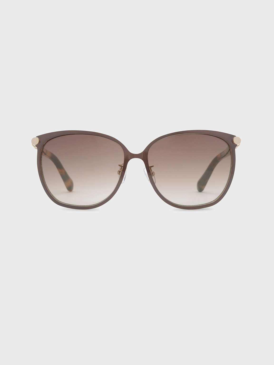 Oversized Sunglasses, Brown