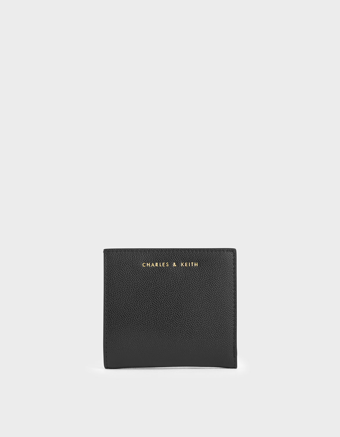 Square Small Wallet, Black