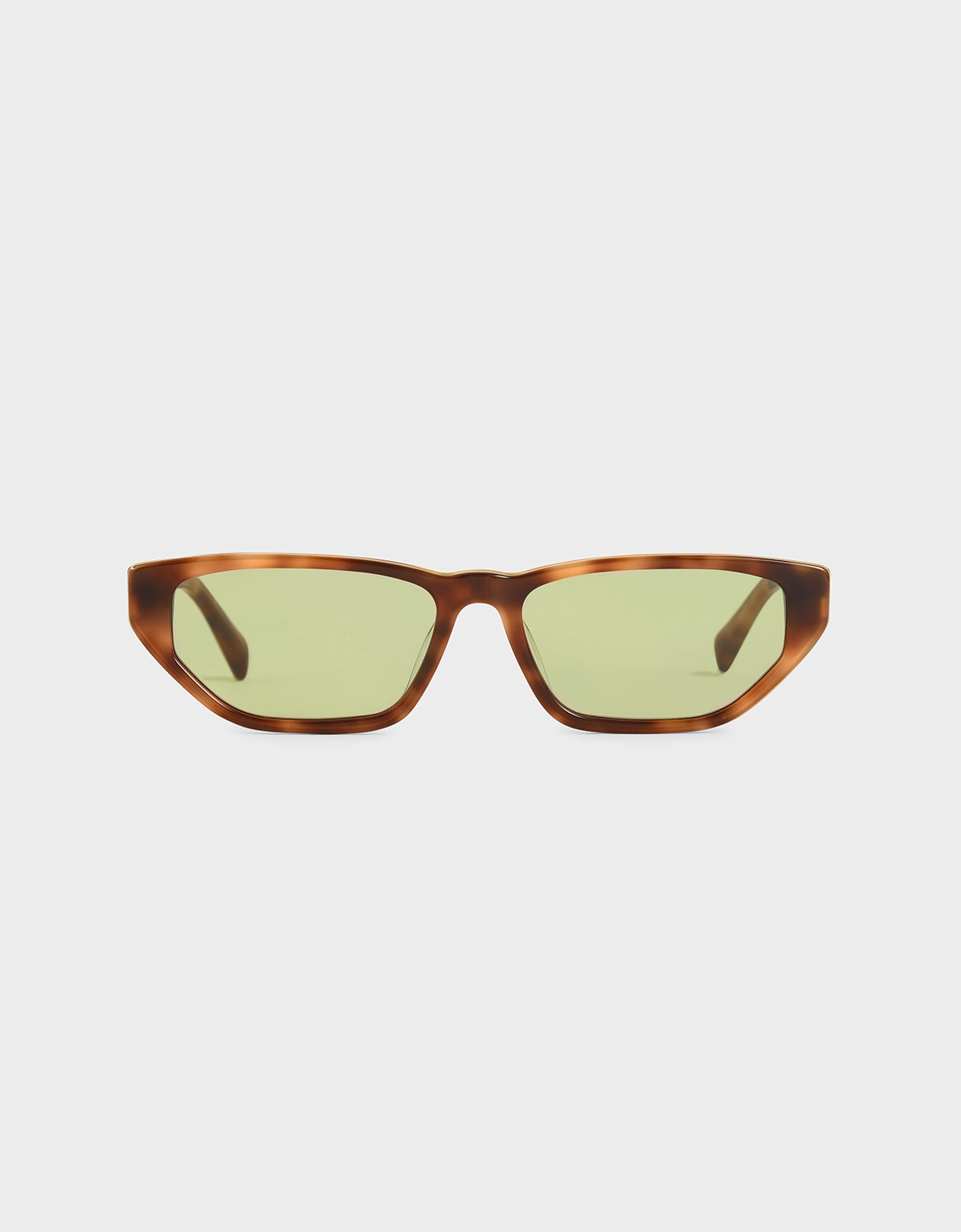 Acetate Tortoiseshell Cat-Eye Sunglasses