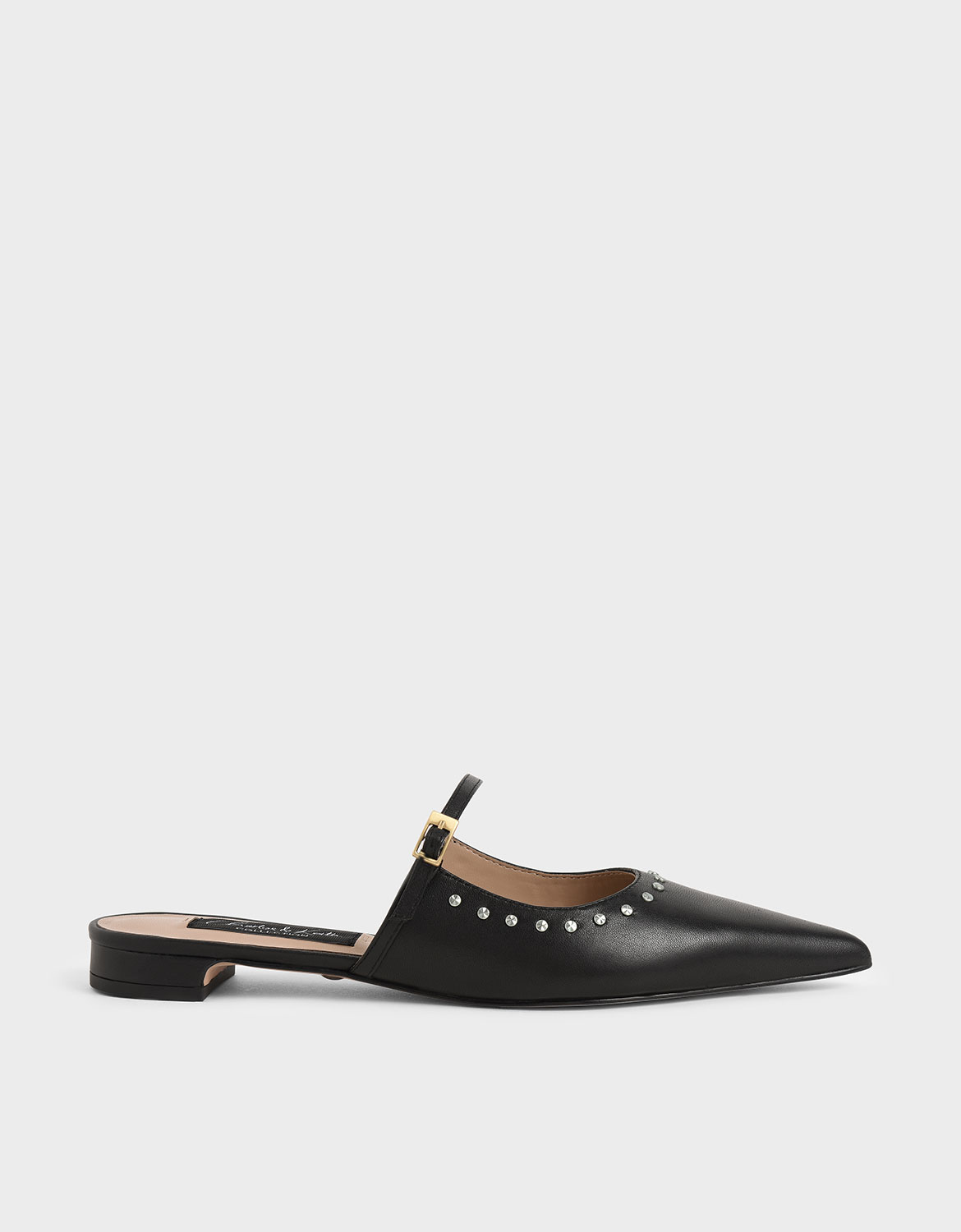 Studded Leather Mules
