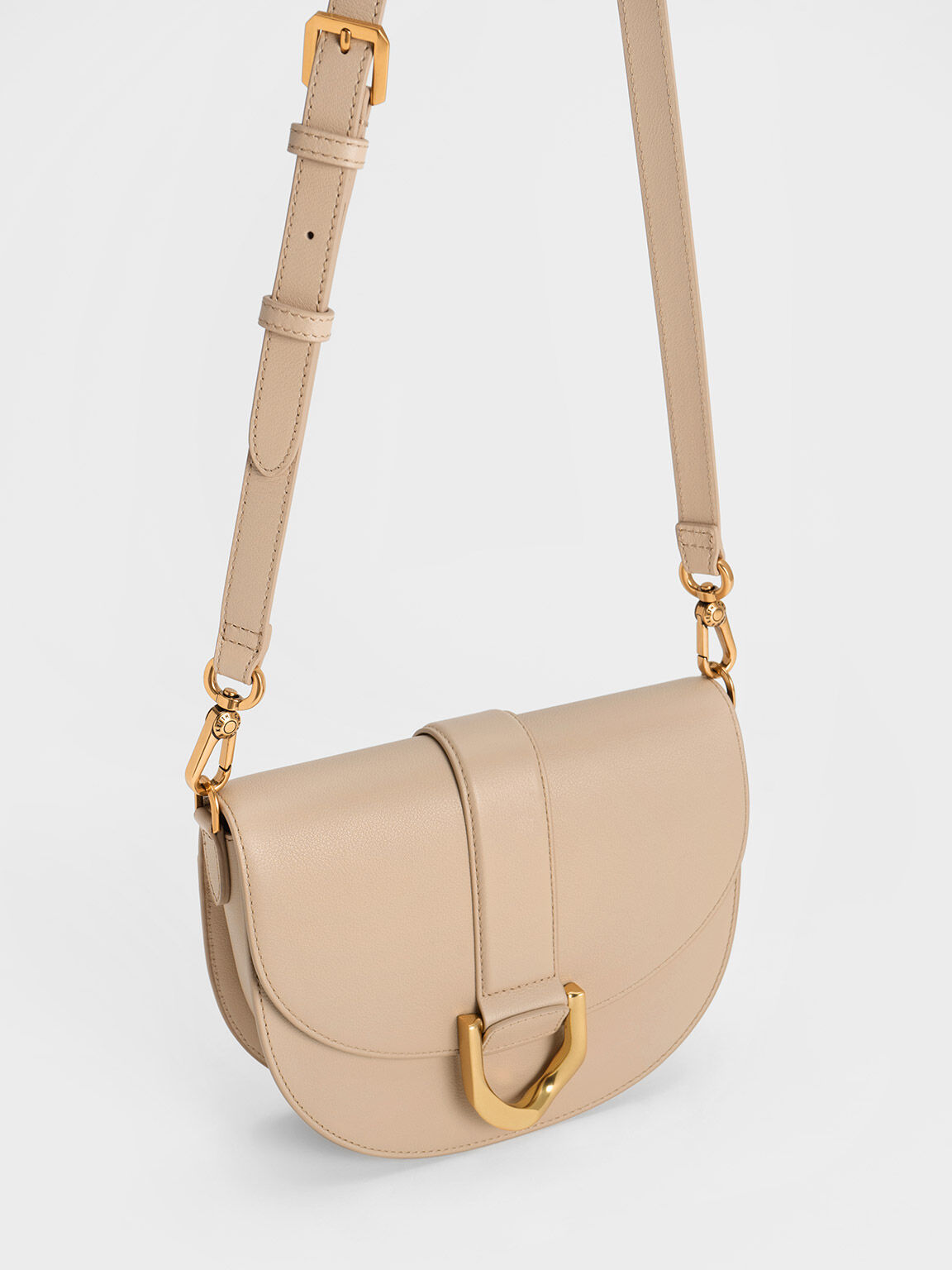 Charles and keith leather top