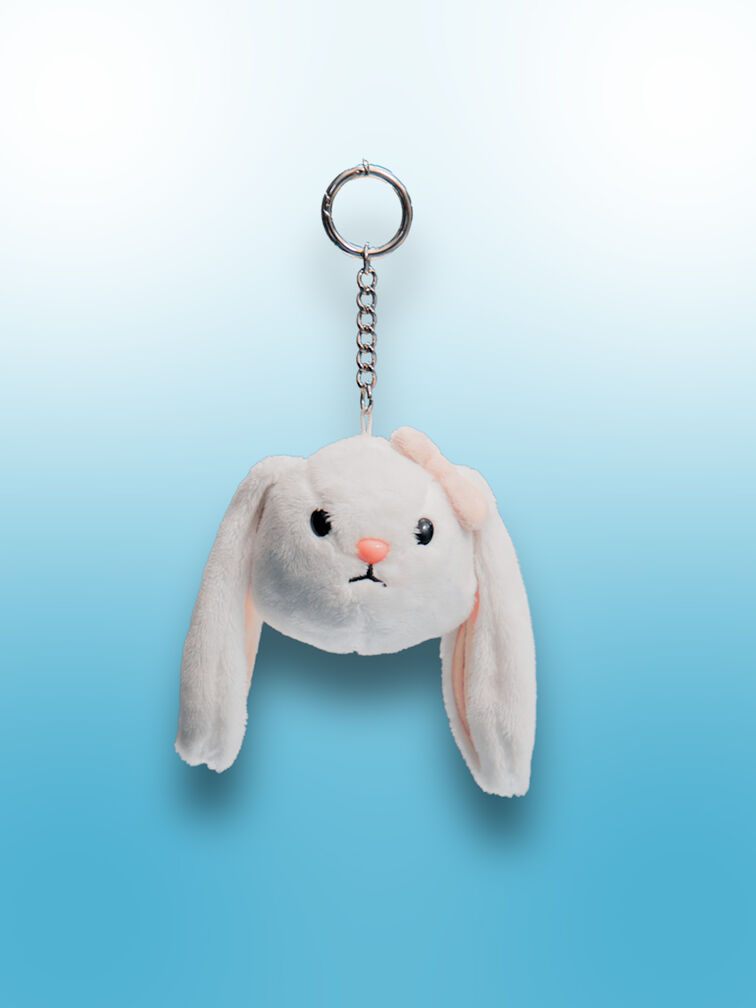 Bunny Charm, White, hi-res