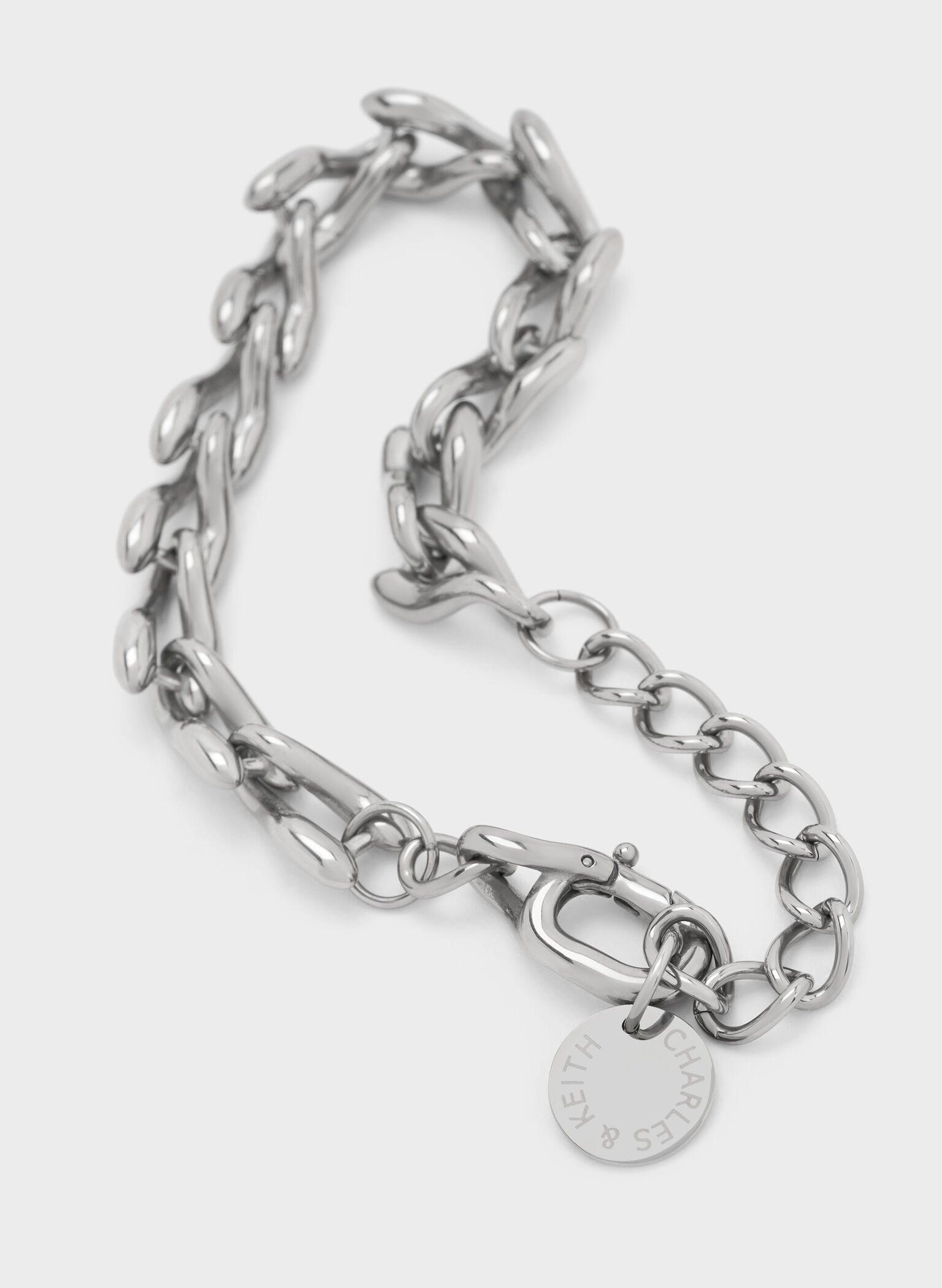 Kris Chain-Link Bracelet, Silver, hi-res