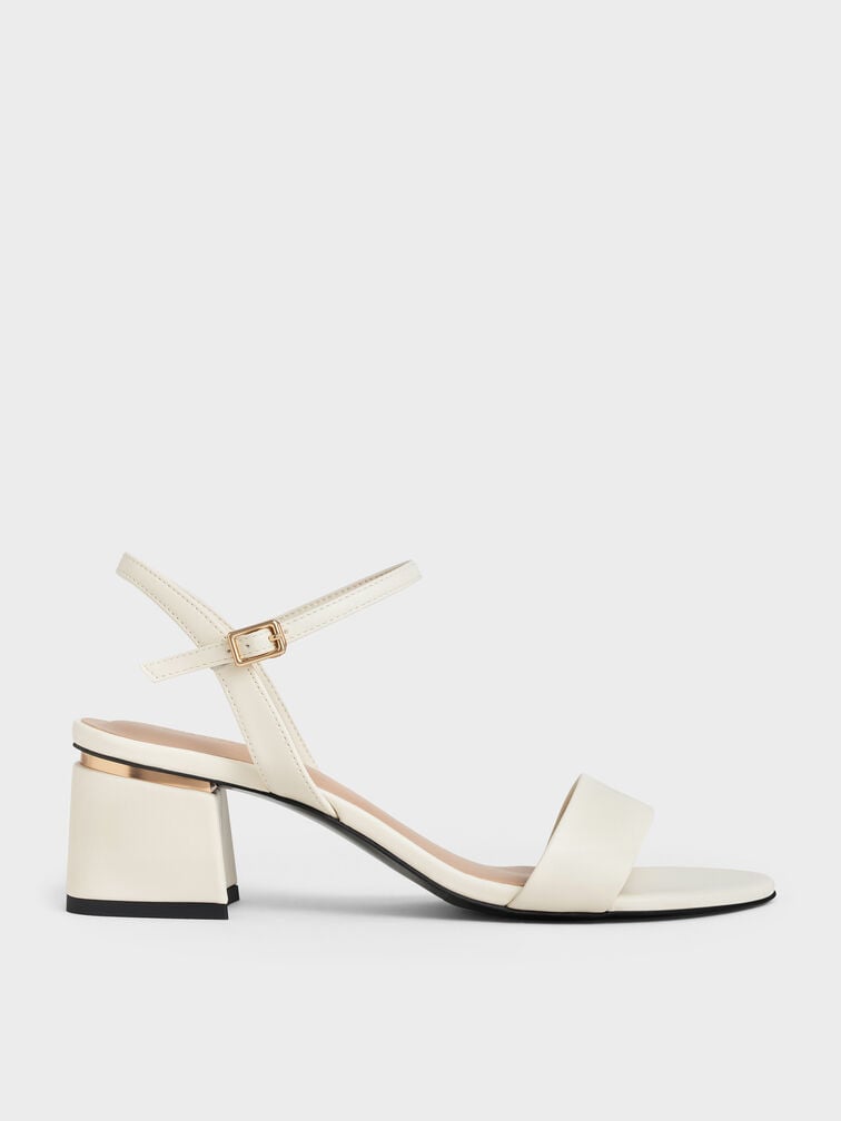 Sylva Block-Heel Sandals, Chalk, hi-res