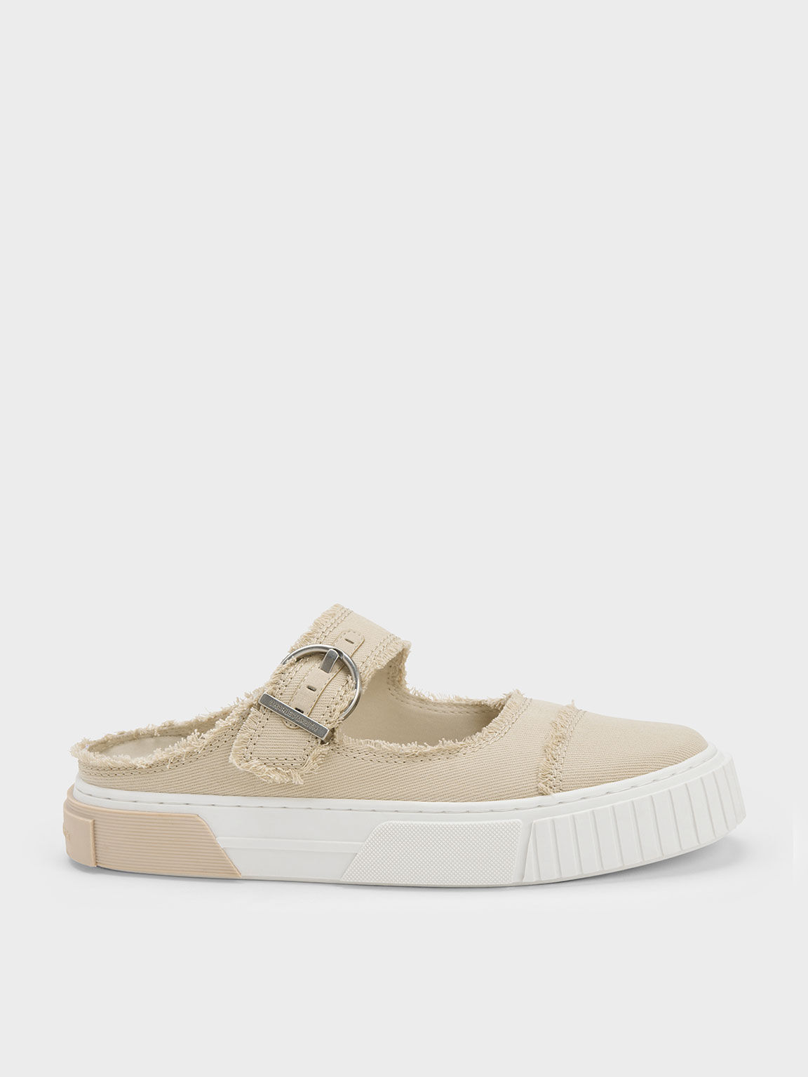 Womens beige slip on sales sneakers
