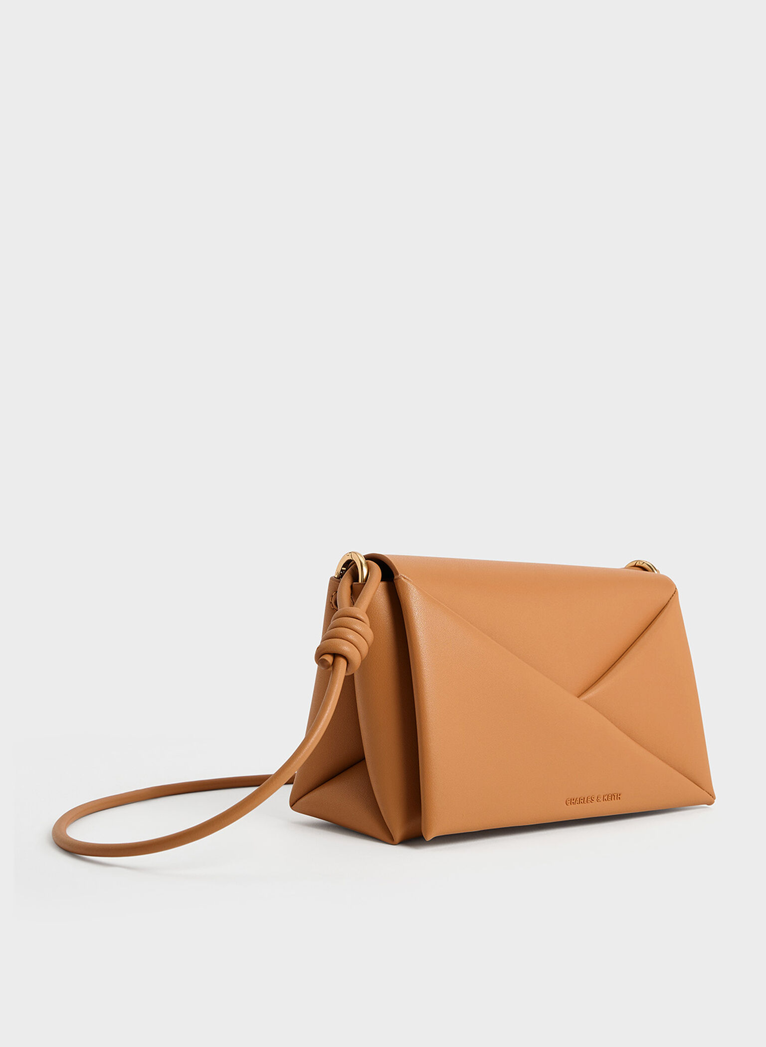 Midori Geometric Shoulder Bag, Toffee, hi-res