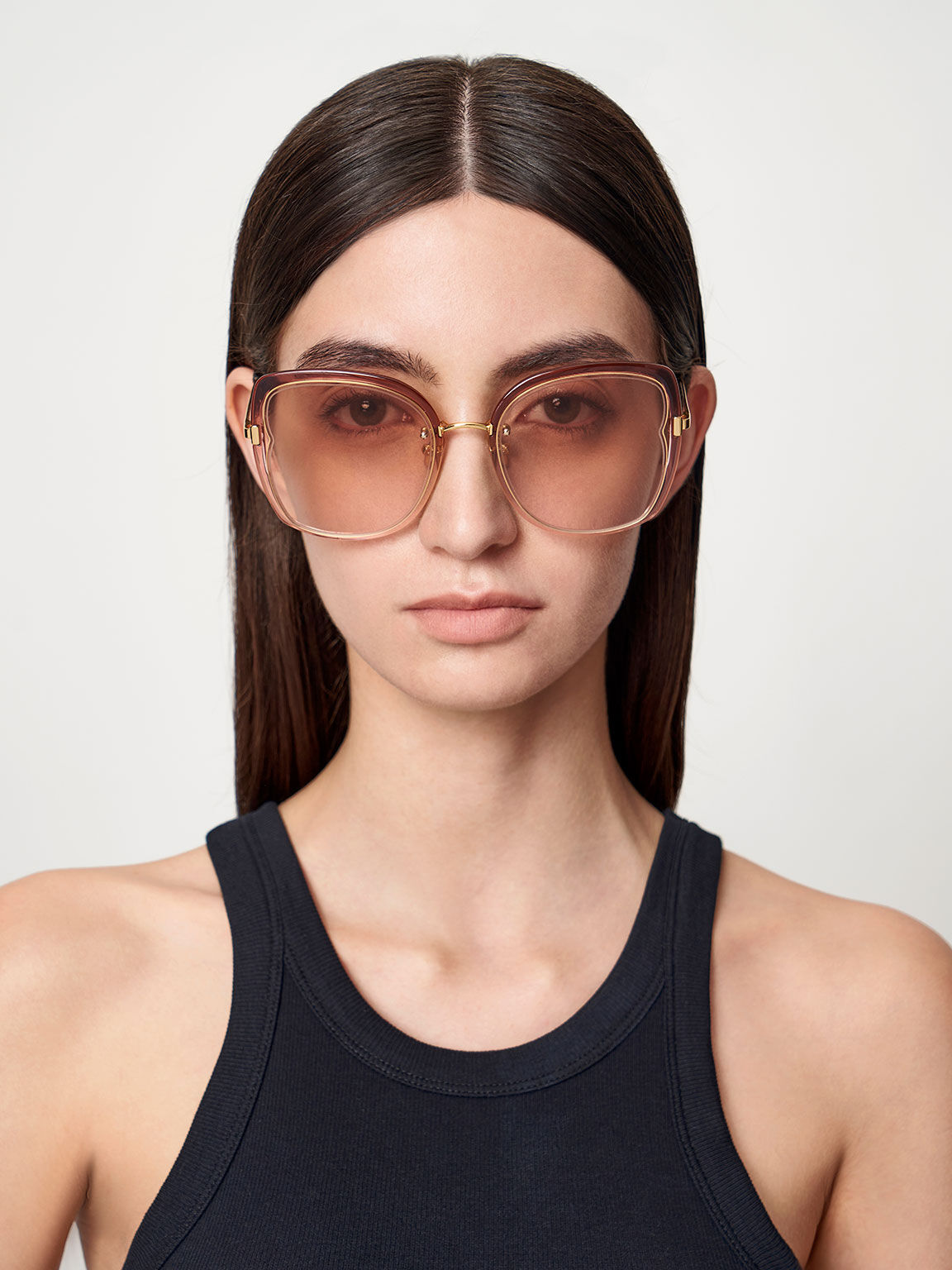 Brown Sunglasses for Women Shop Online CHARLES & KEITH UK