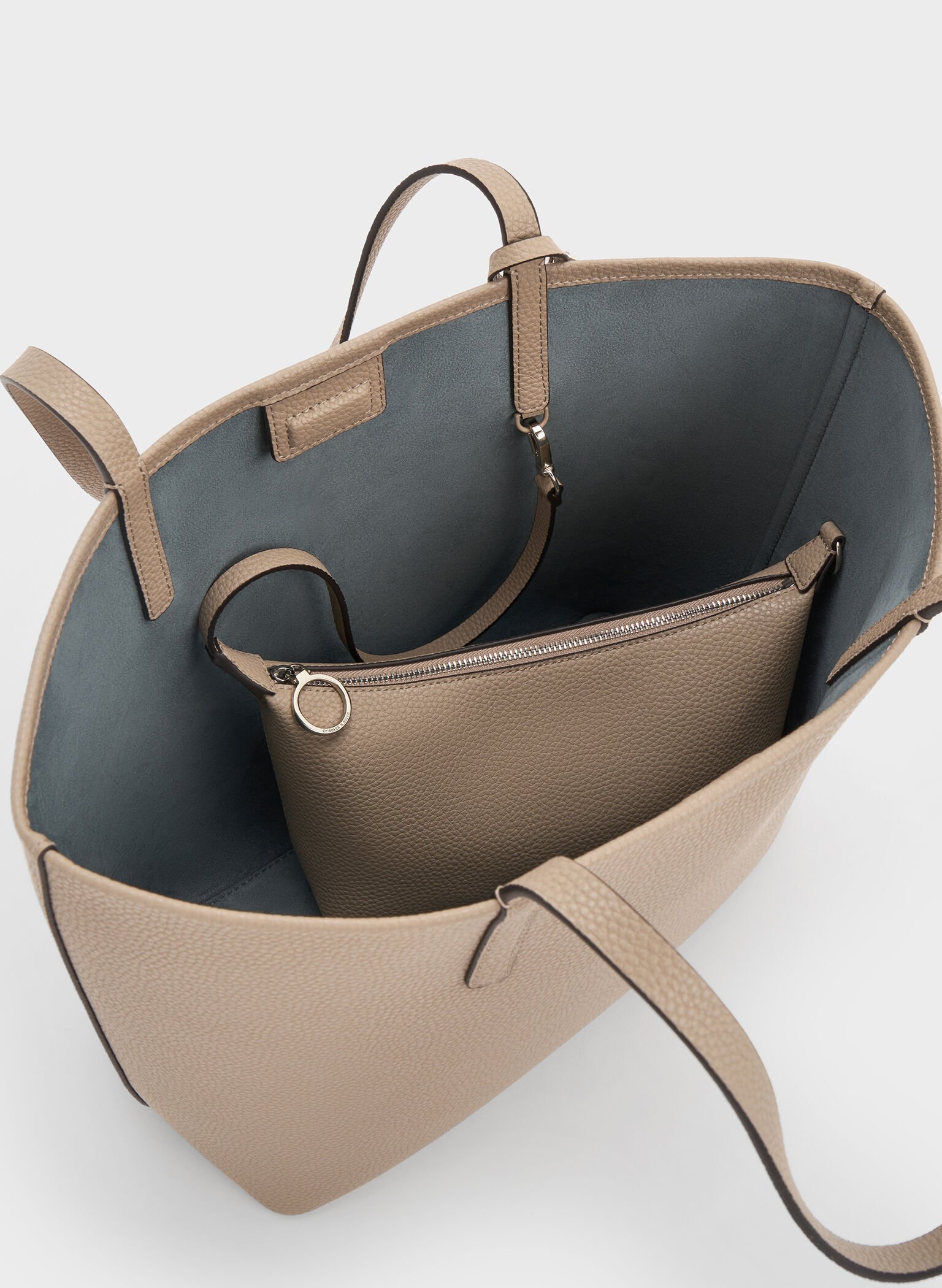 Beryl Tote Bag, Taupe, hi-res