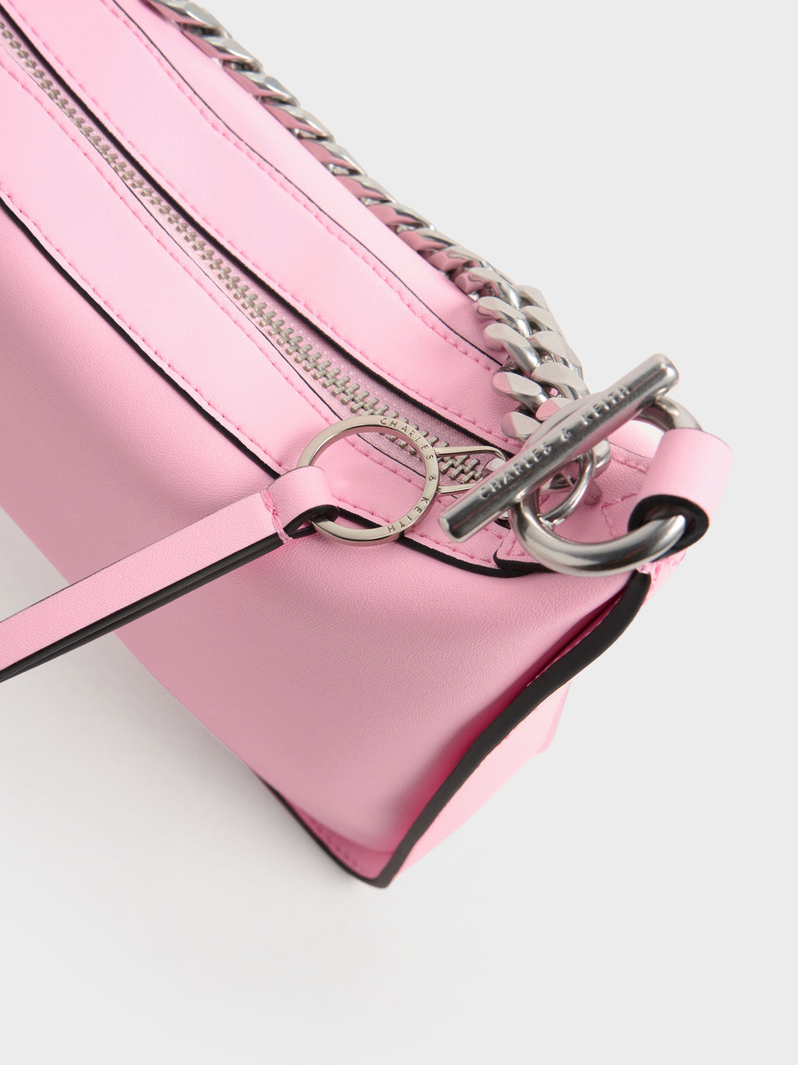 Charles and top keith pink bag