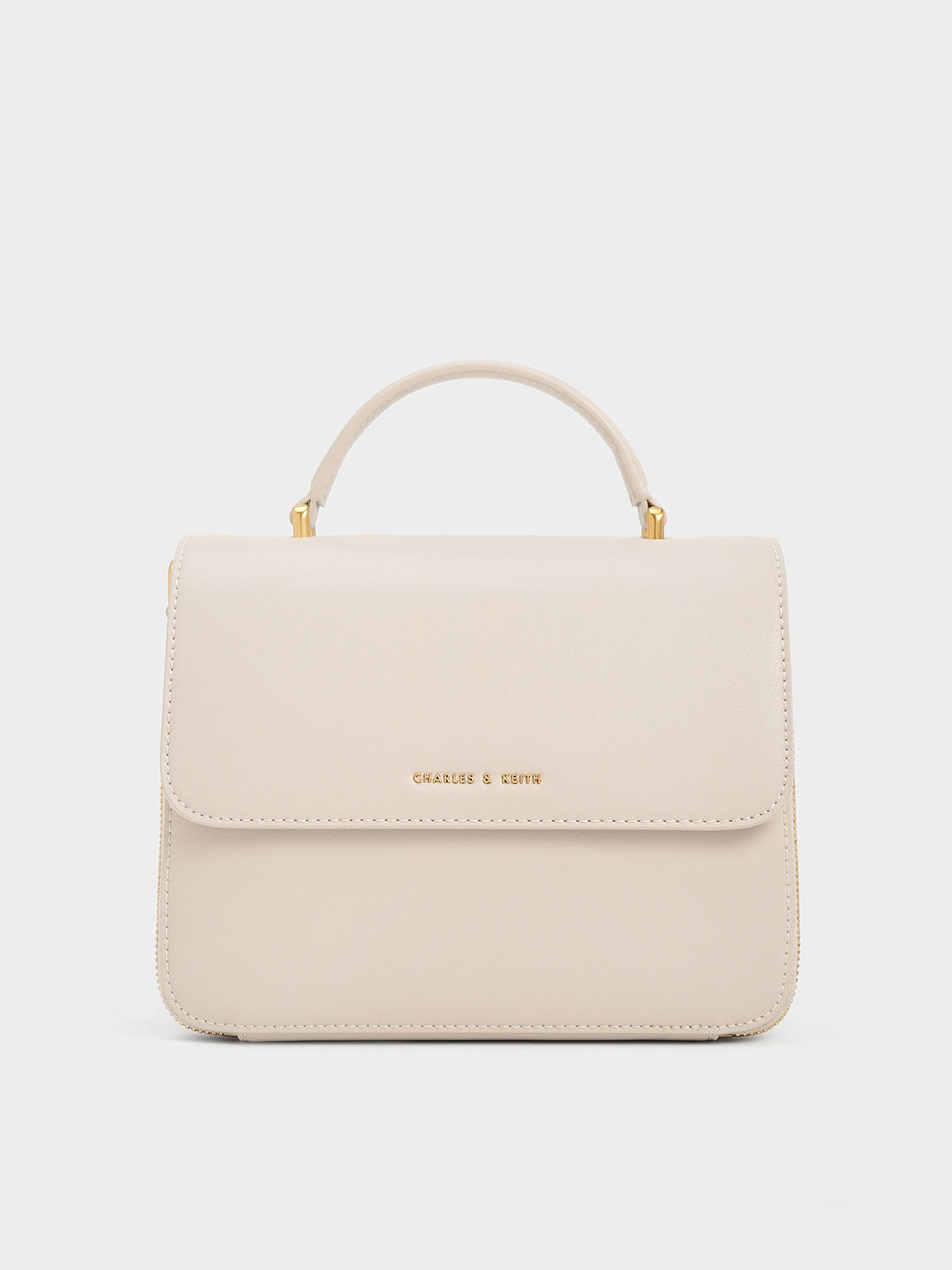 Charles and keith front new arrivals flap top handle bag