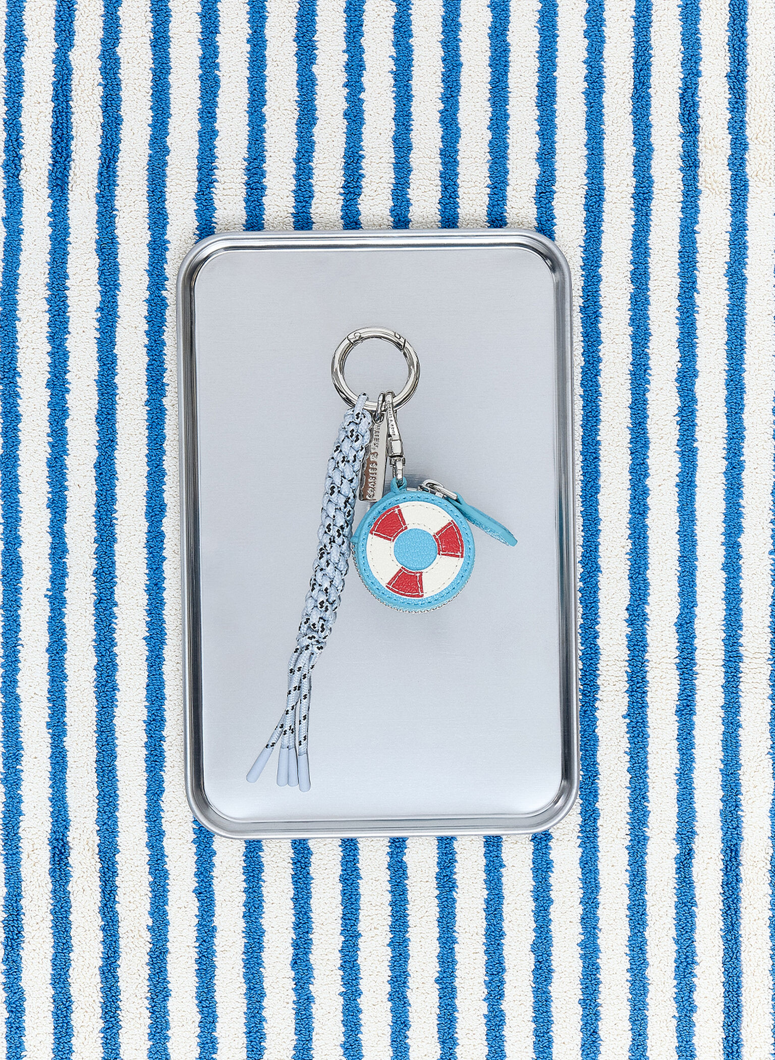 Swim Ring Charm, Light Blue, hi-res