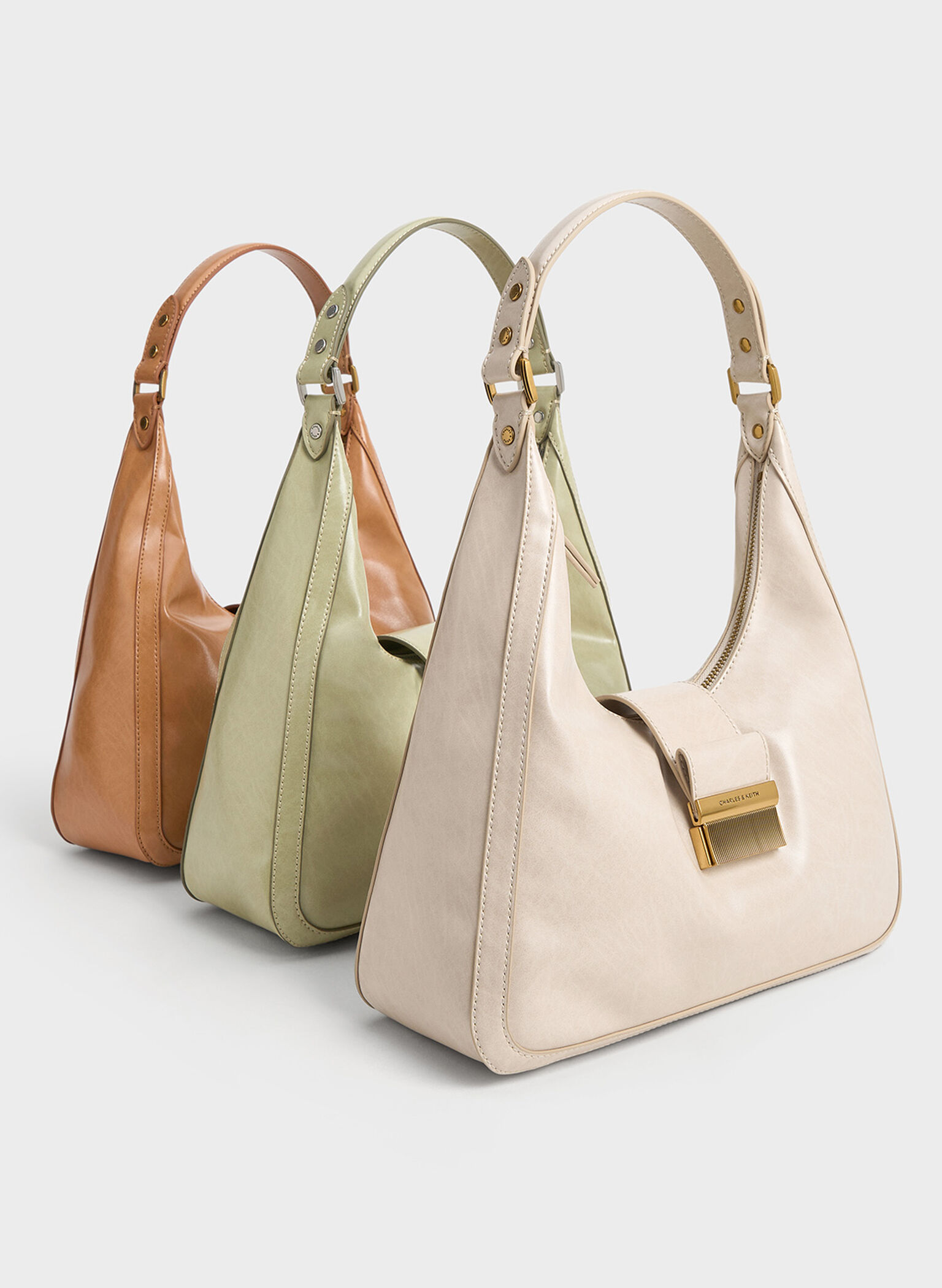 Charlot Hobo Bag, Toffee, hi-res