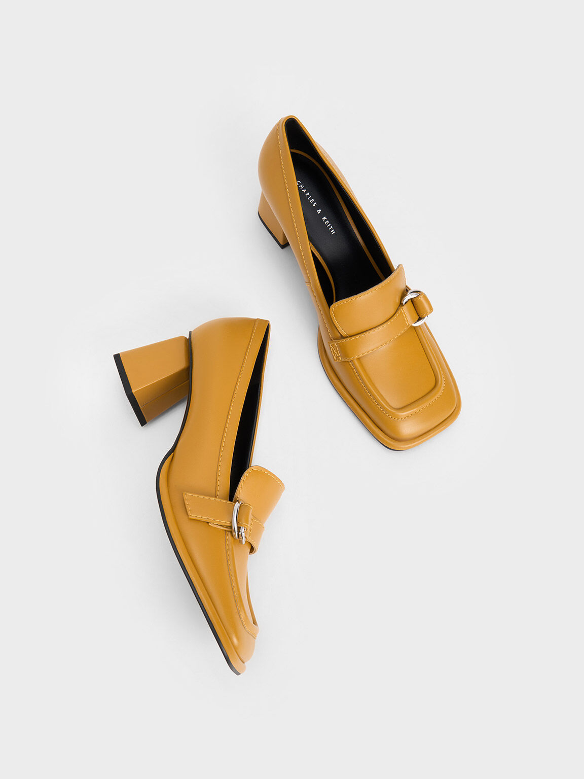 Mustard shop yellow loafers