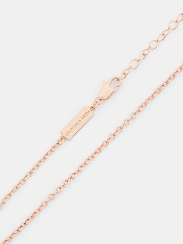 Arleth Chain Necklace, Rose Gold, hi-res
