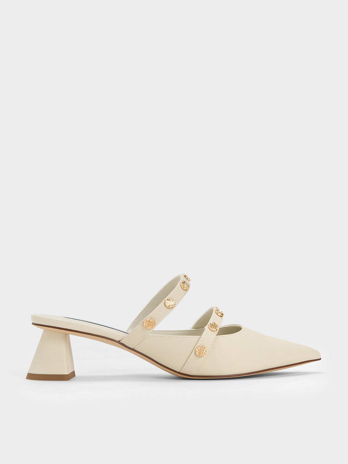 Studded mules heels online