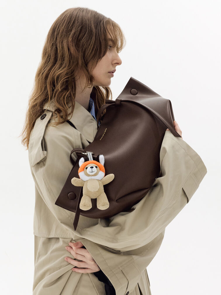 Dodie Foxy Bear Charm, Multi, hi-res