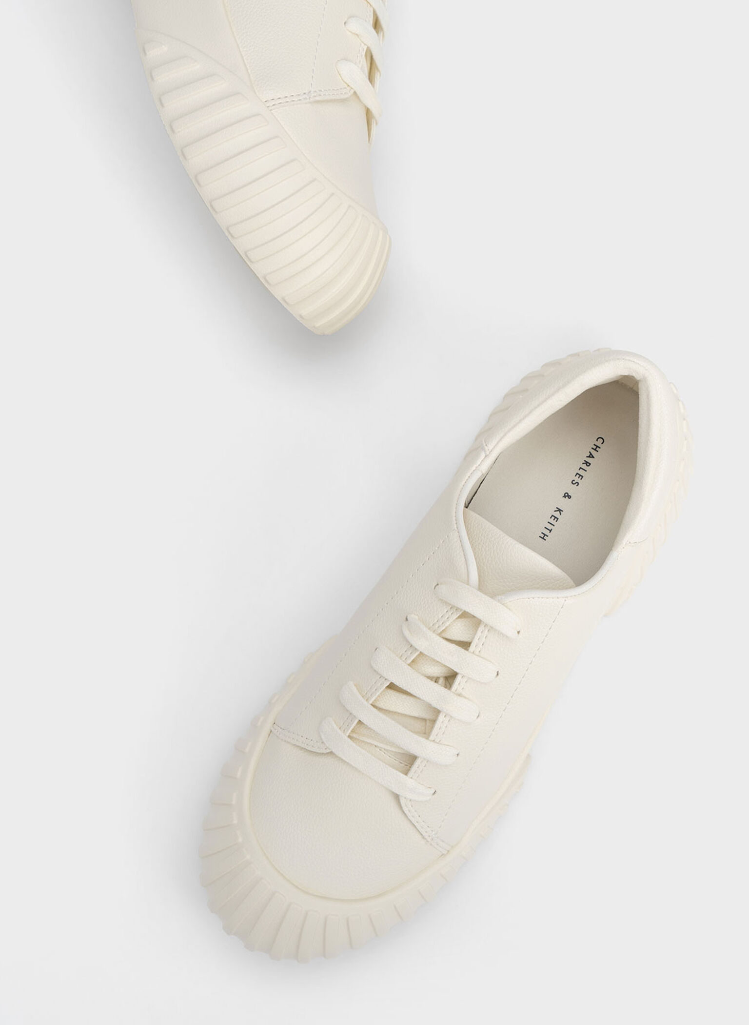 Adrian Chunky Sole Sneakers, Chalk, hi-res