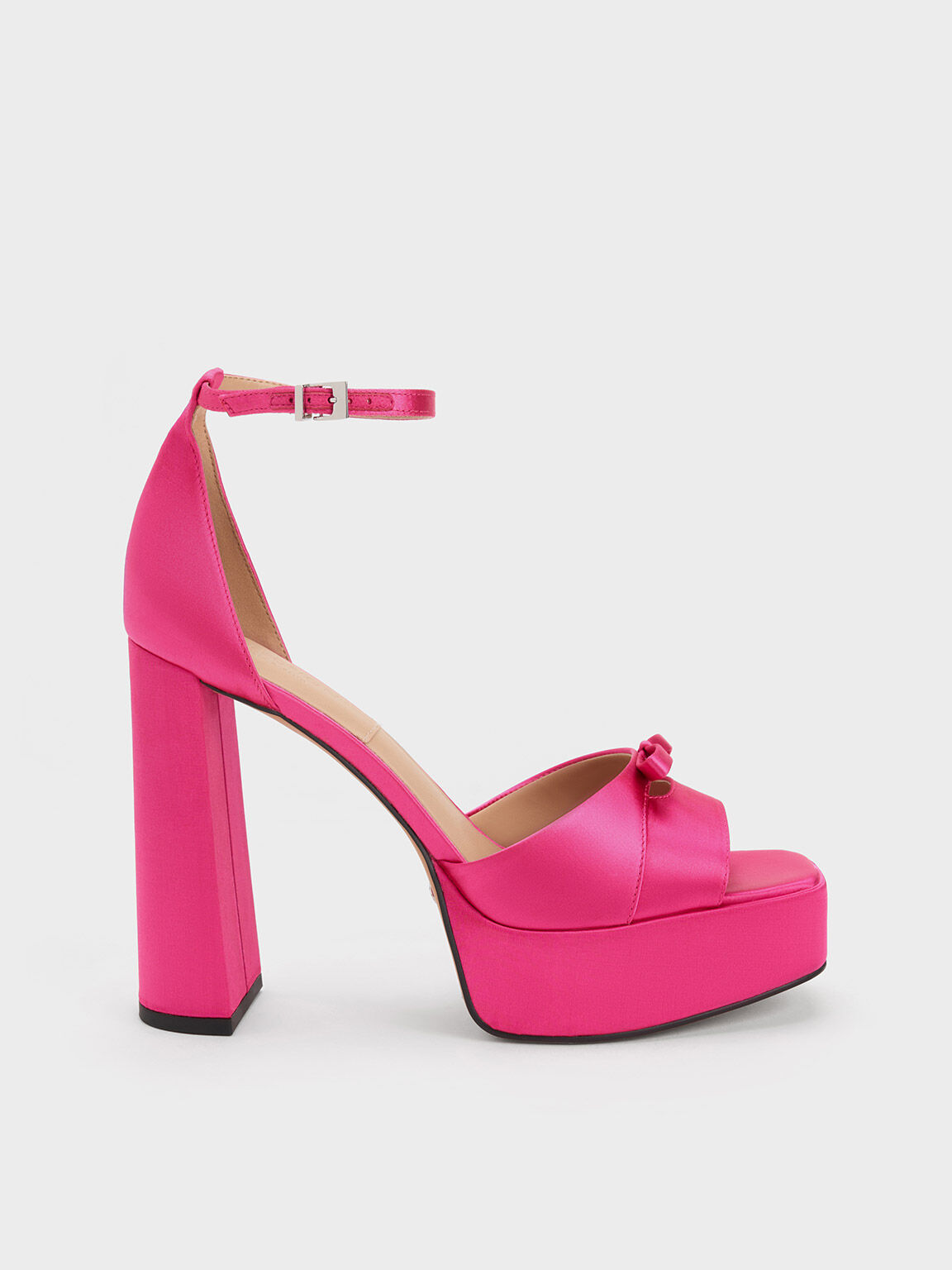 Charles and keith pink shoes hot sale
