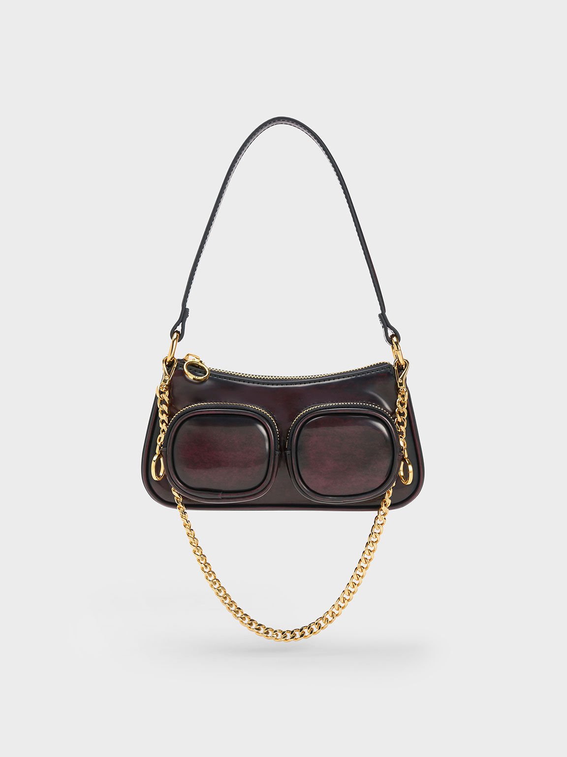 Chain link shoulder new arrivals bag
