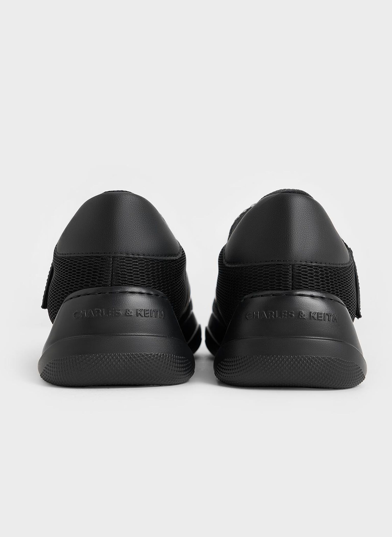 Casey Mesh Mary Jane Sneakers, Black, hi-res