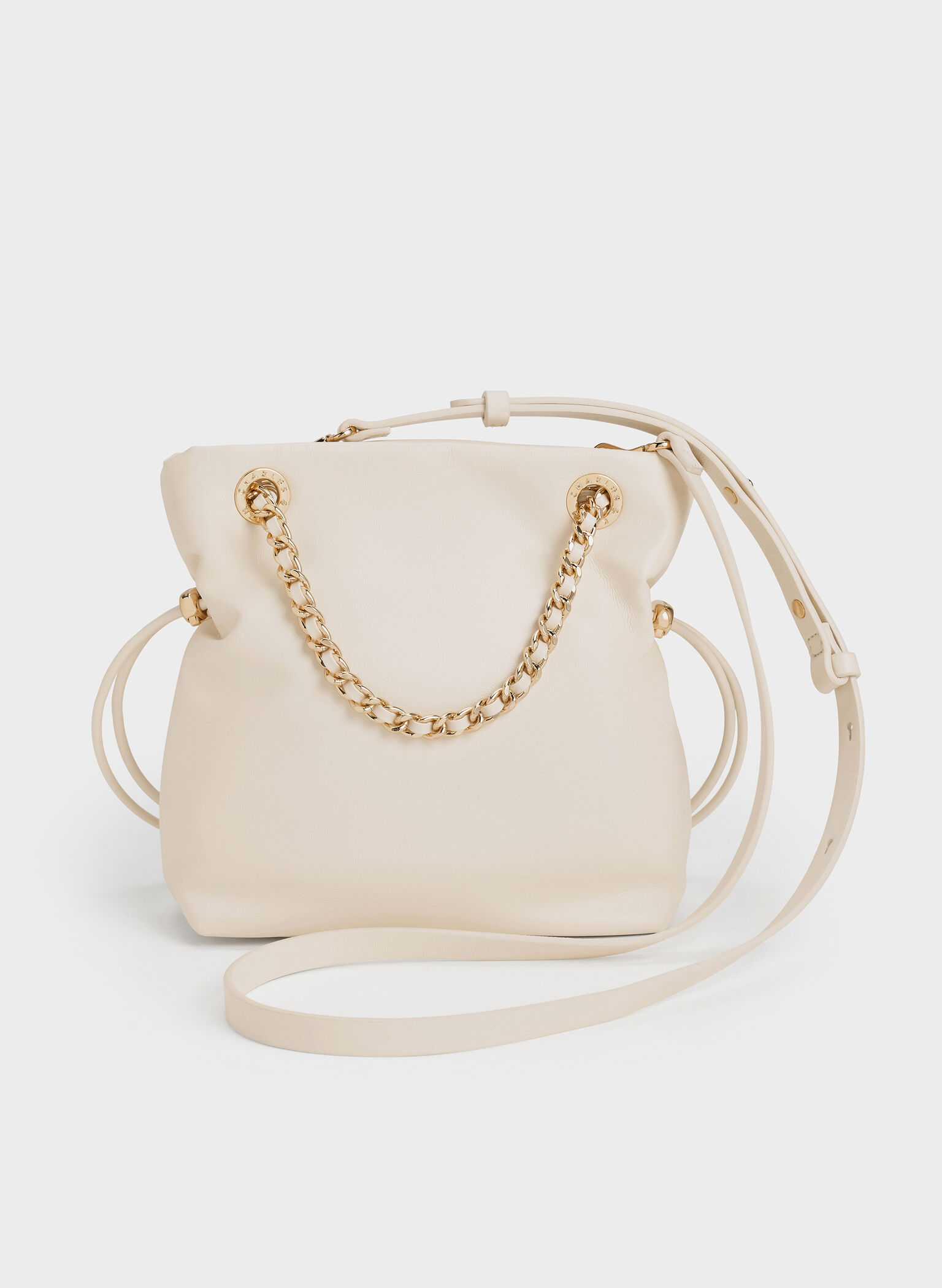 Arya Braided-Strap Double-Handle Crossbody Bag, Cream, hi-res