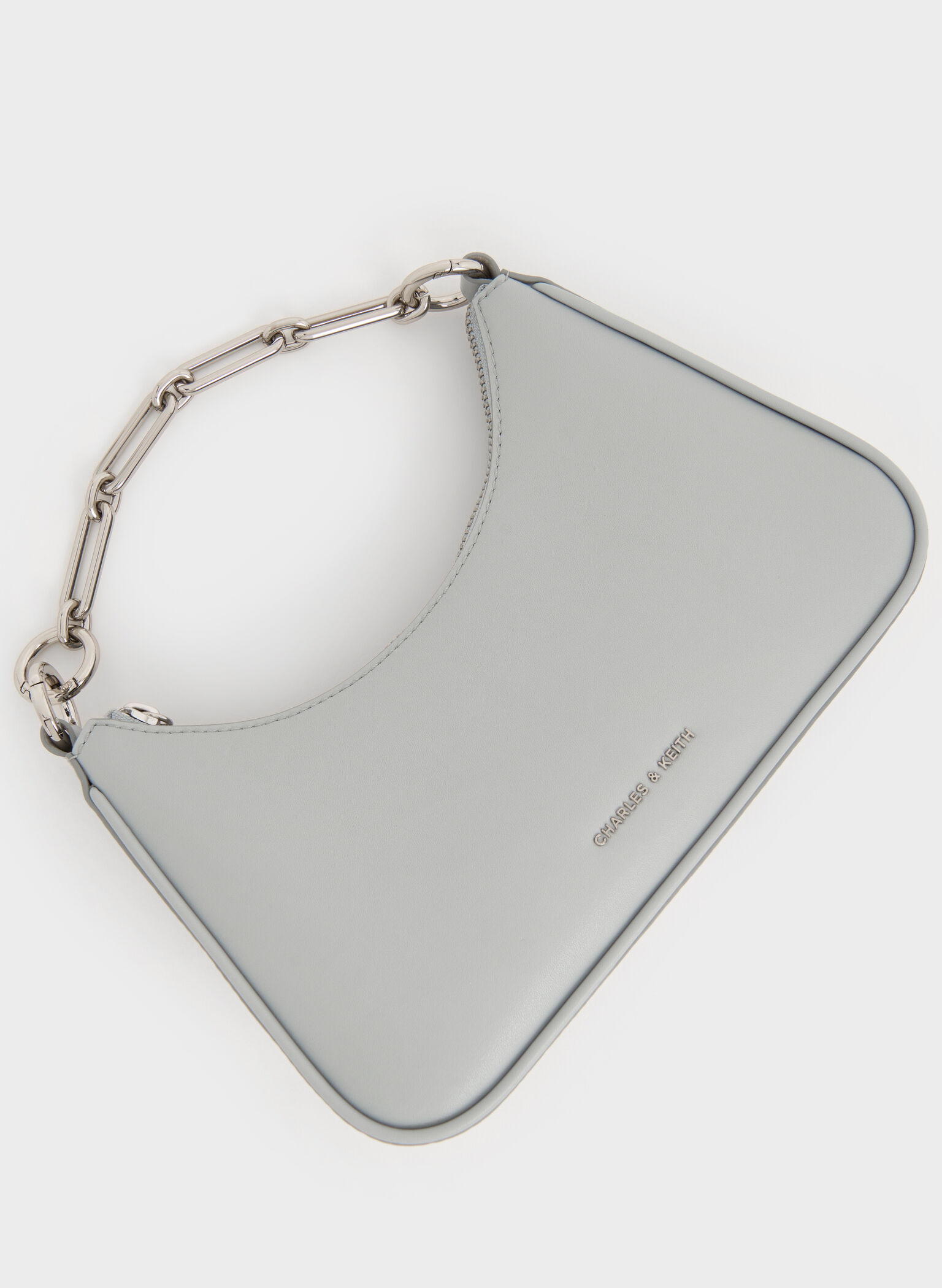 Lane Chain-Link Shoulder Bag, Sea Salt Blue, hi-res