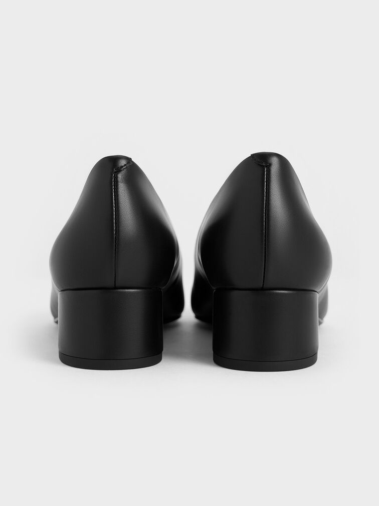 Kleo Patent Contrast Cap-Toe Pumps, Black, hi-res