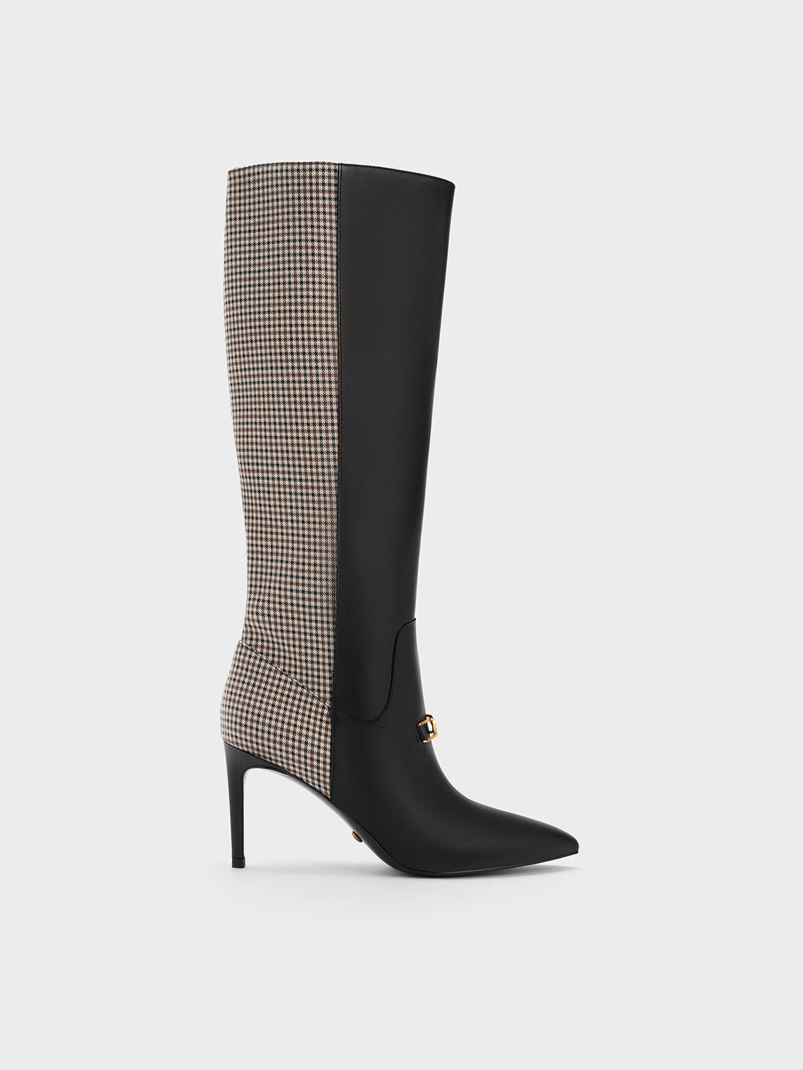 High heel shop knee boots uk