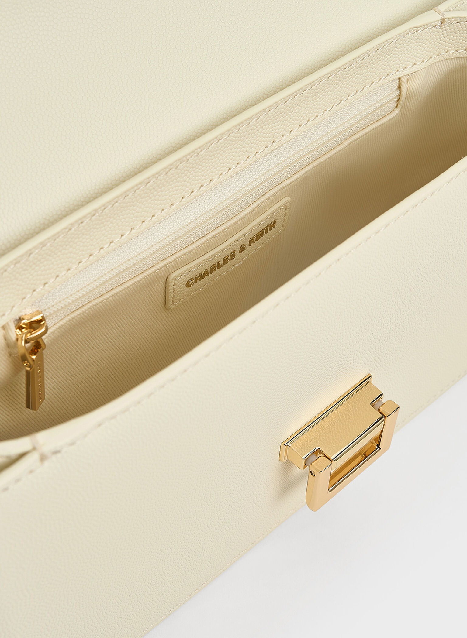 Everline Braided-Strap Shoulder Bag, Cream, hi-res