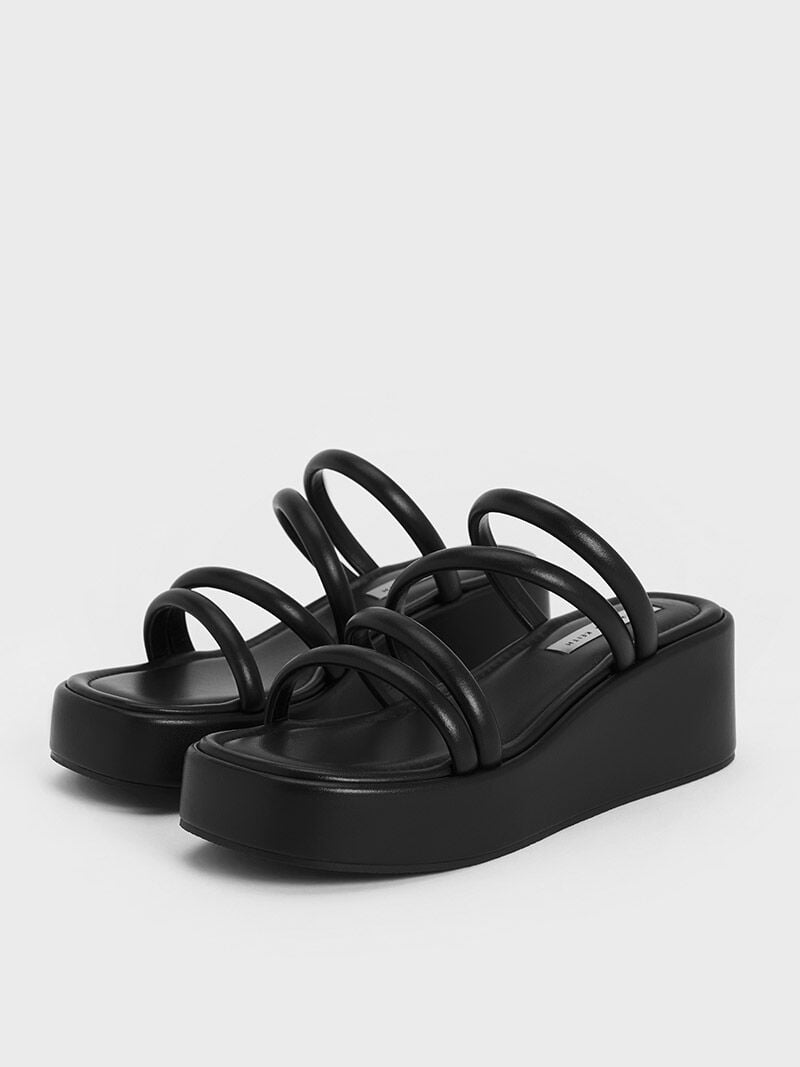 Platform hotsell sandals strappy