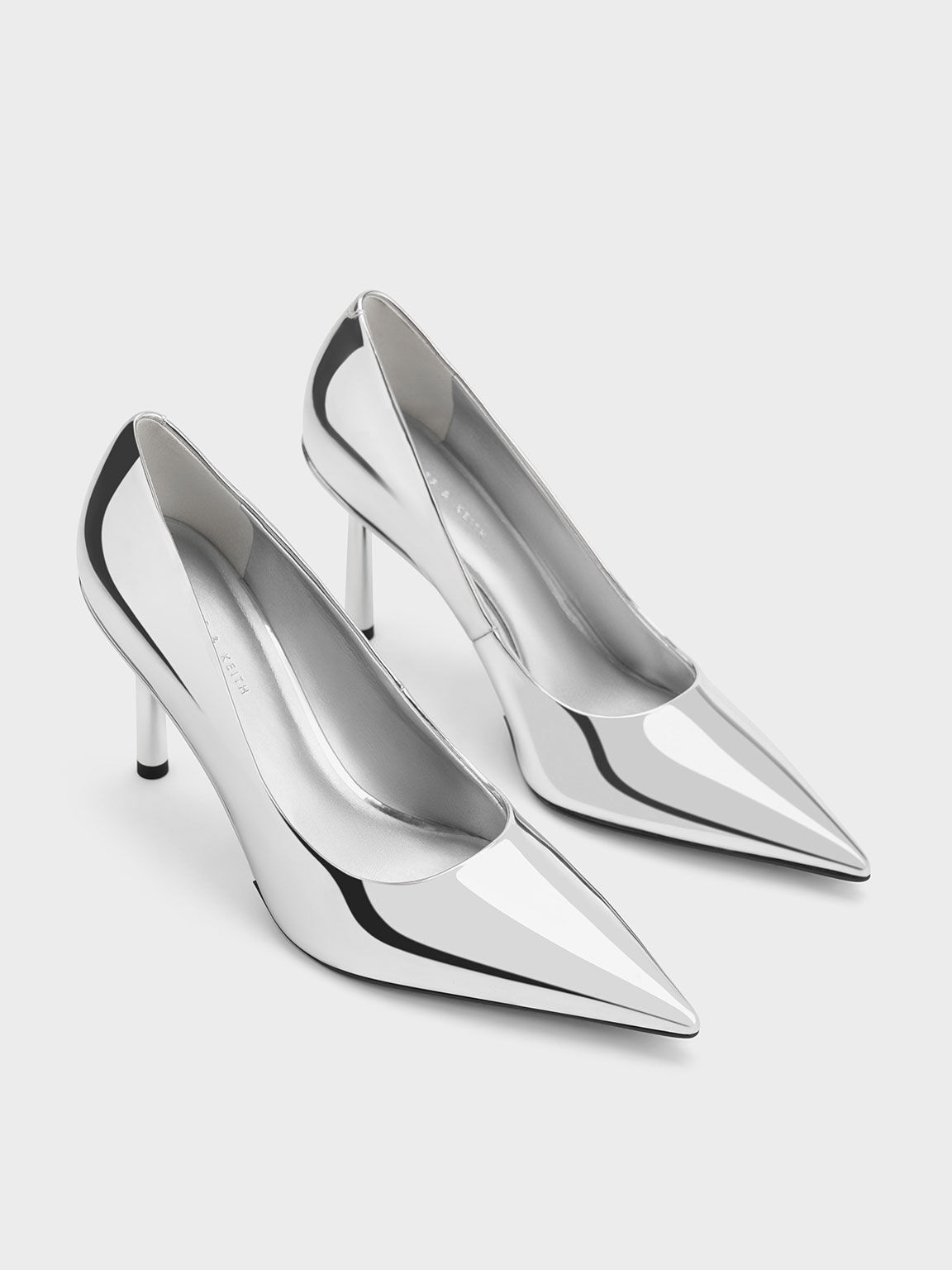Metal stiletto clearance