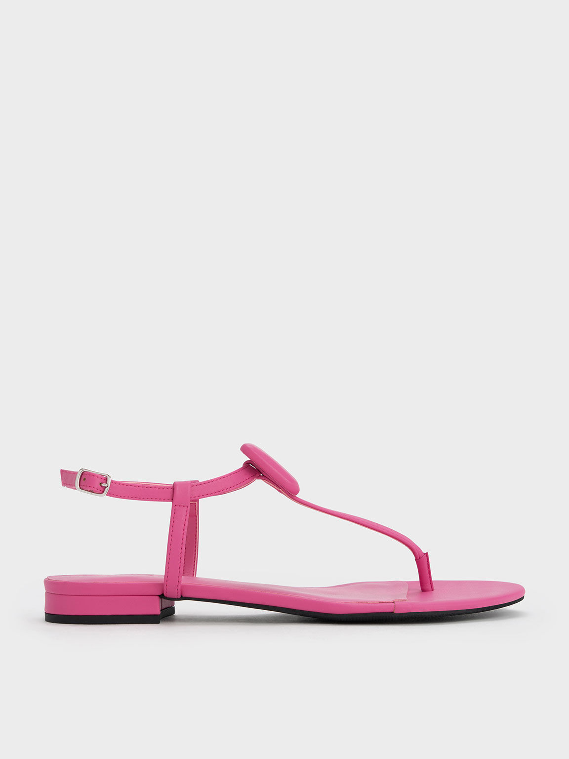 Pink flat sandals uk sales