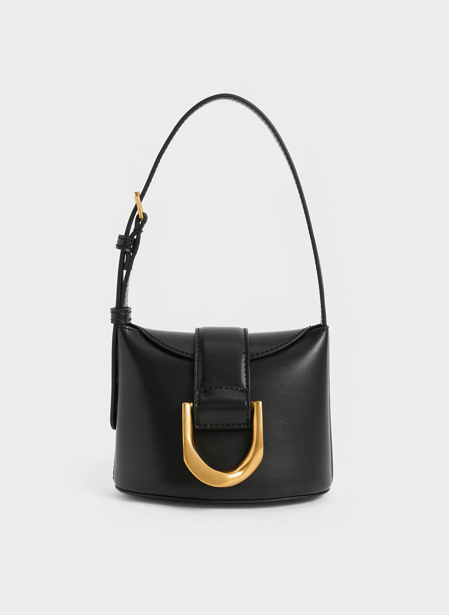 Gabine Bucket Bag, Black, hi-res