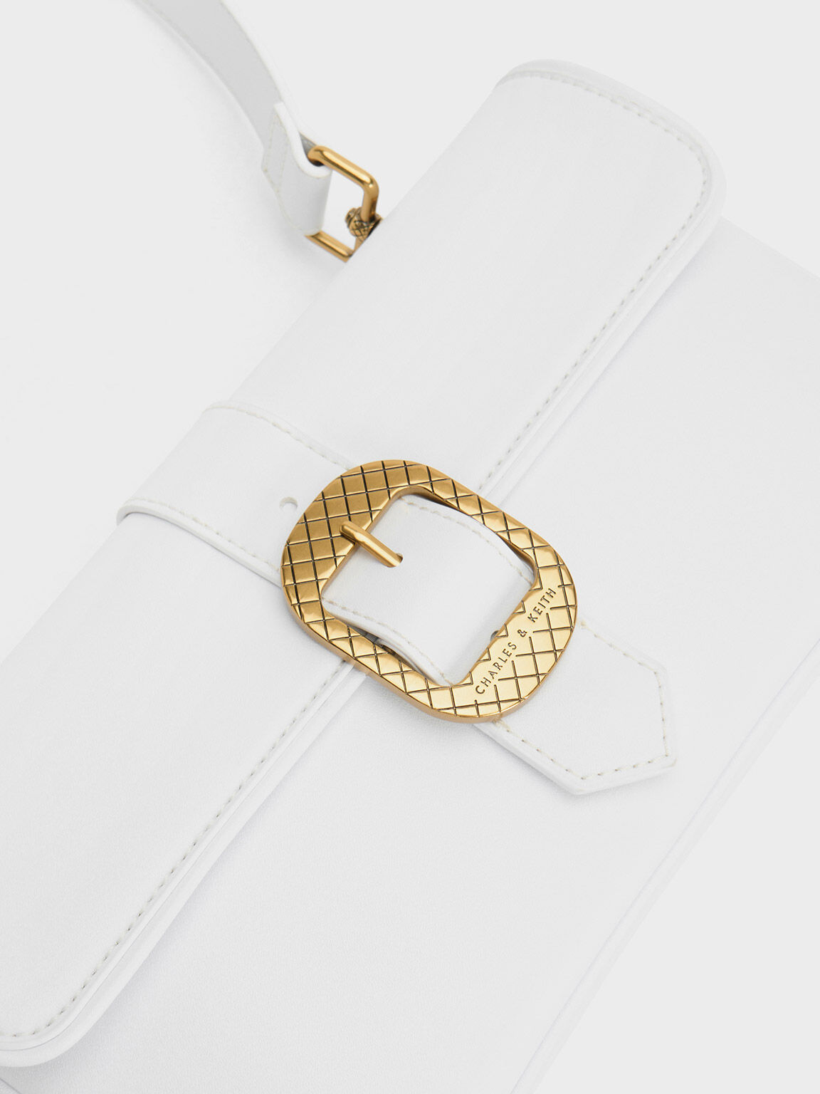 Charles and keith white bag new arrivals
