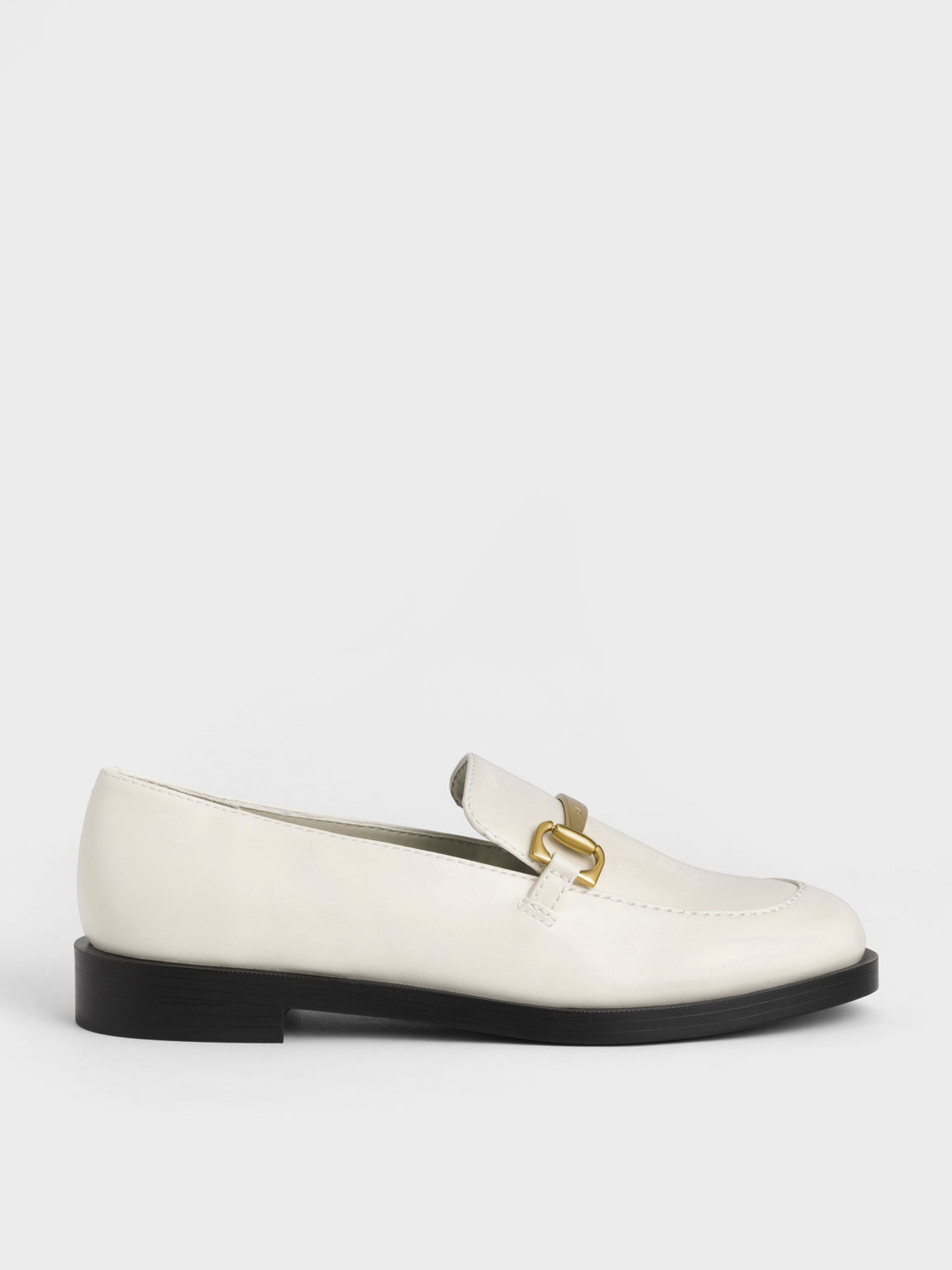 via spiga yania chain link leather loafer