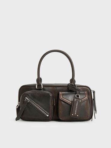 Thora Multi-Pocket Bowling Bag, Multi, hi-res