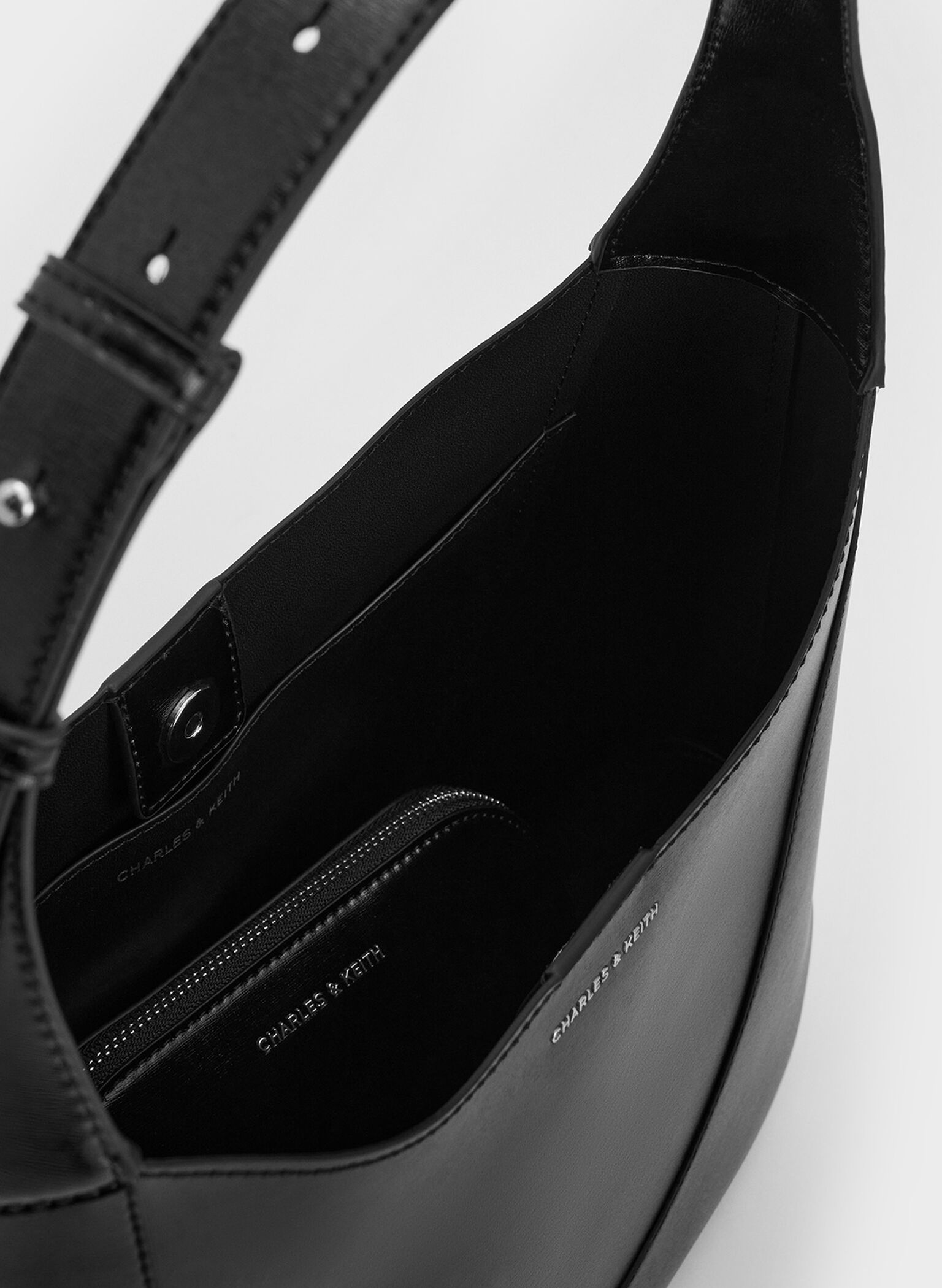 Sigrid Hobo Bag, Noir, hi-res