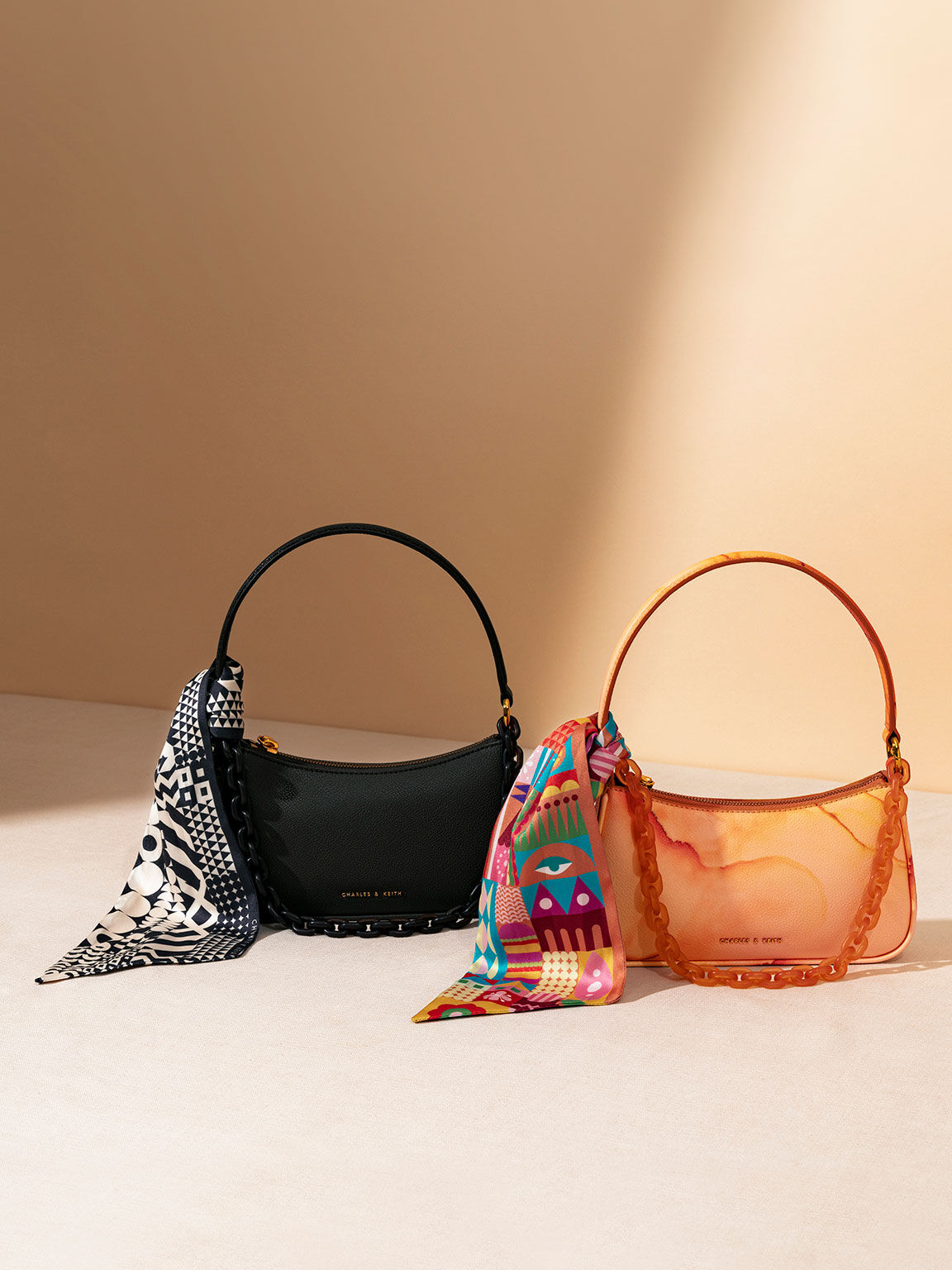 Charles and keith studded sales bag