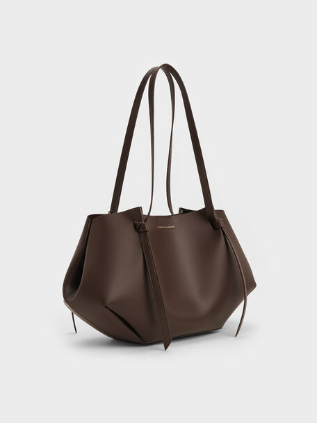 Calla Tote Bag, Espresso Brown, hi-res