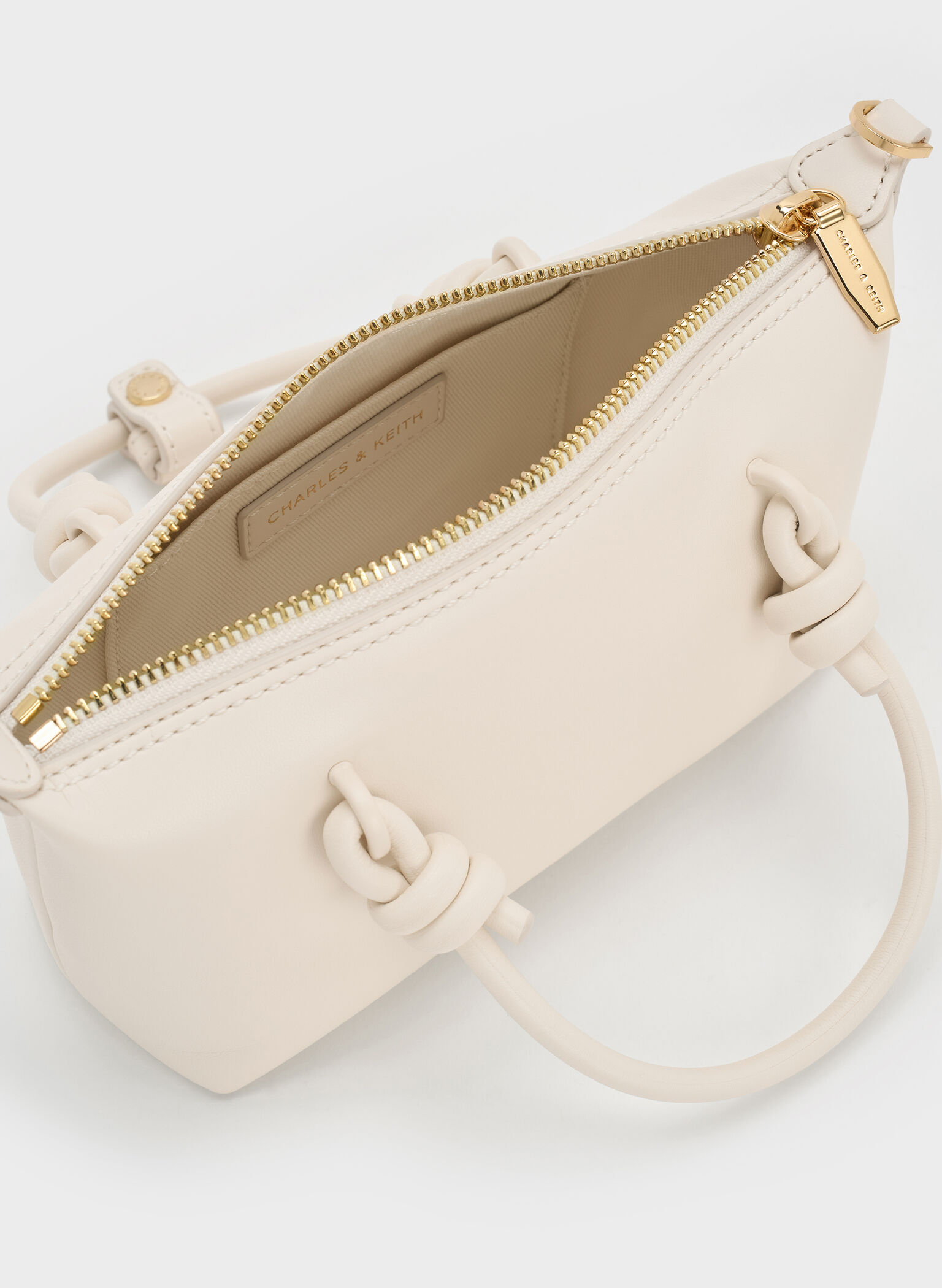Sammie Knotted-Handle Tote Bag, Cream, hi-res