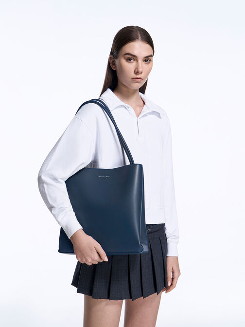 Leia Tote Bag, Blue, hi-res