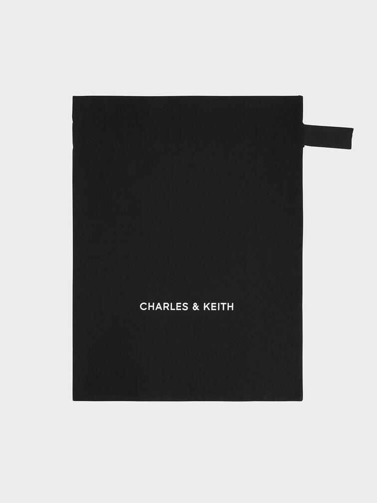 CHARLES & KEITH Gift Bag, Black, hi-res