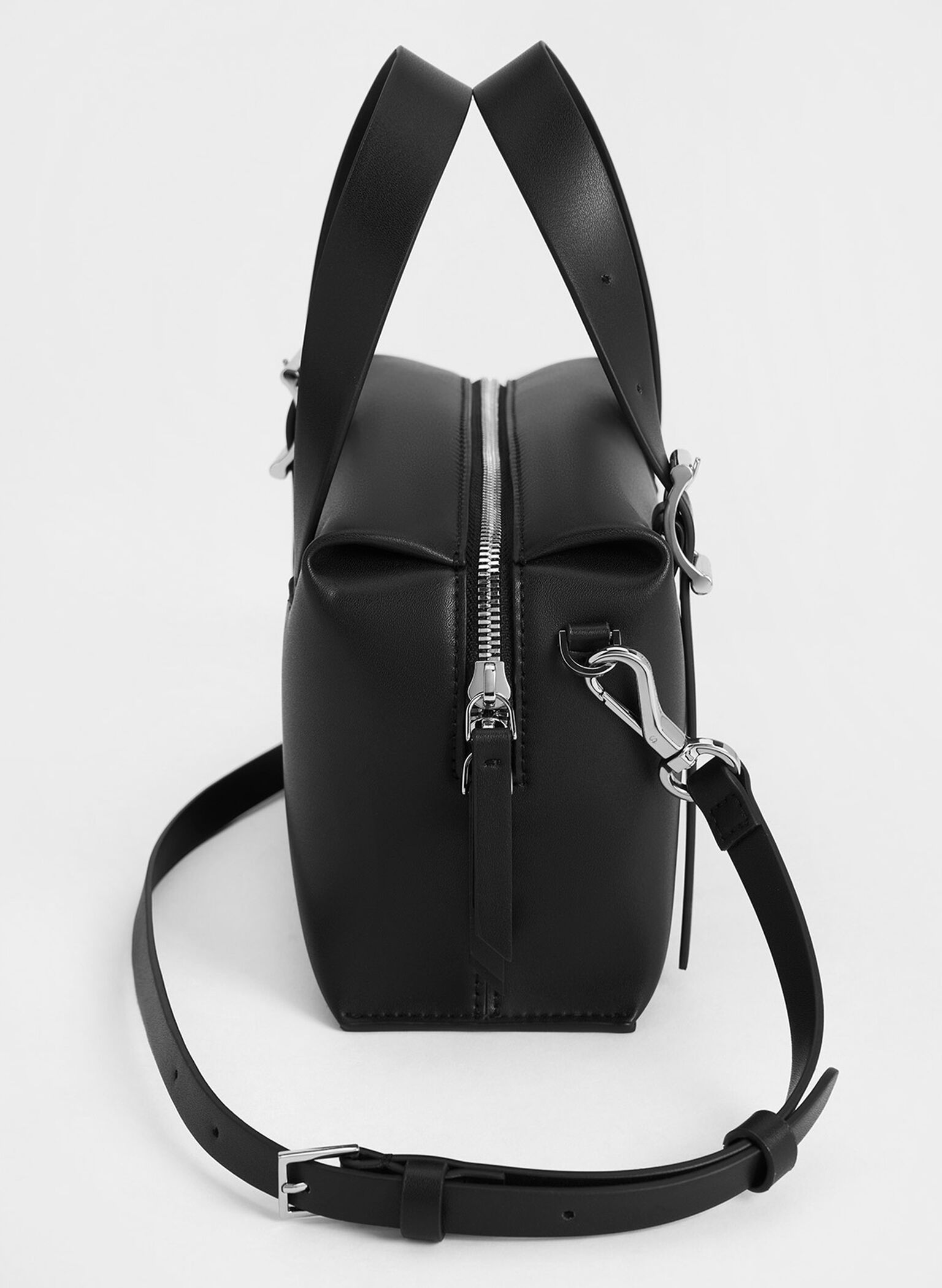Marceline Bowling Bag, Noir, hi-res