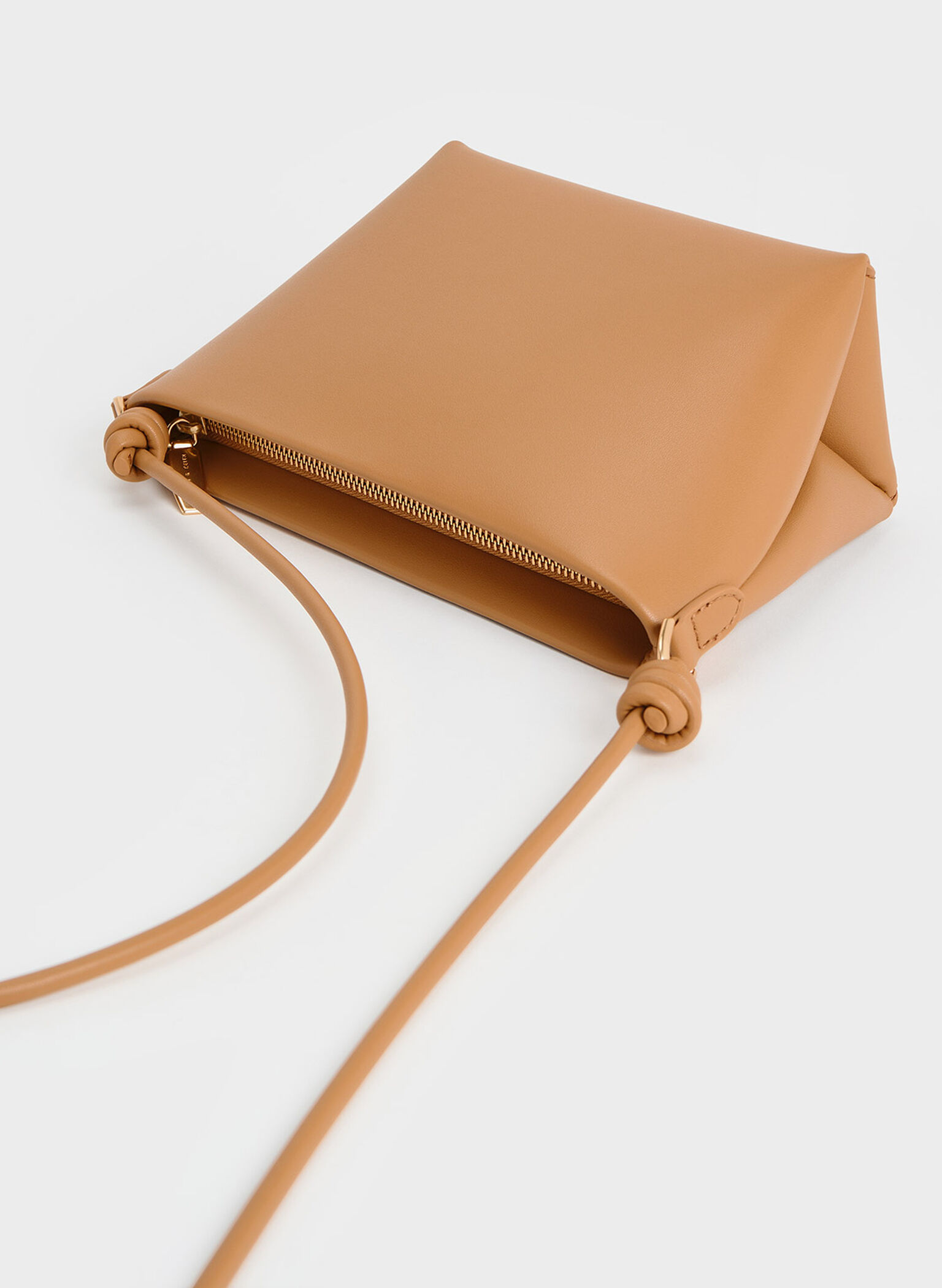 Midori Geometric Crossbody Bag, Camel, hi-res