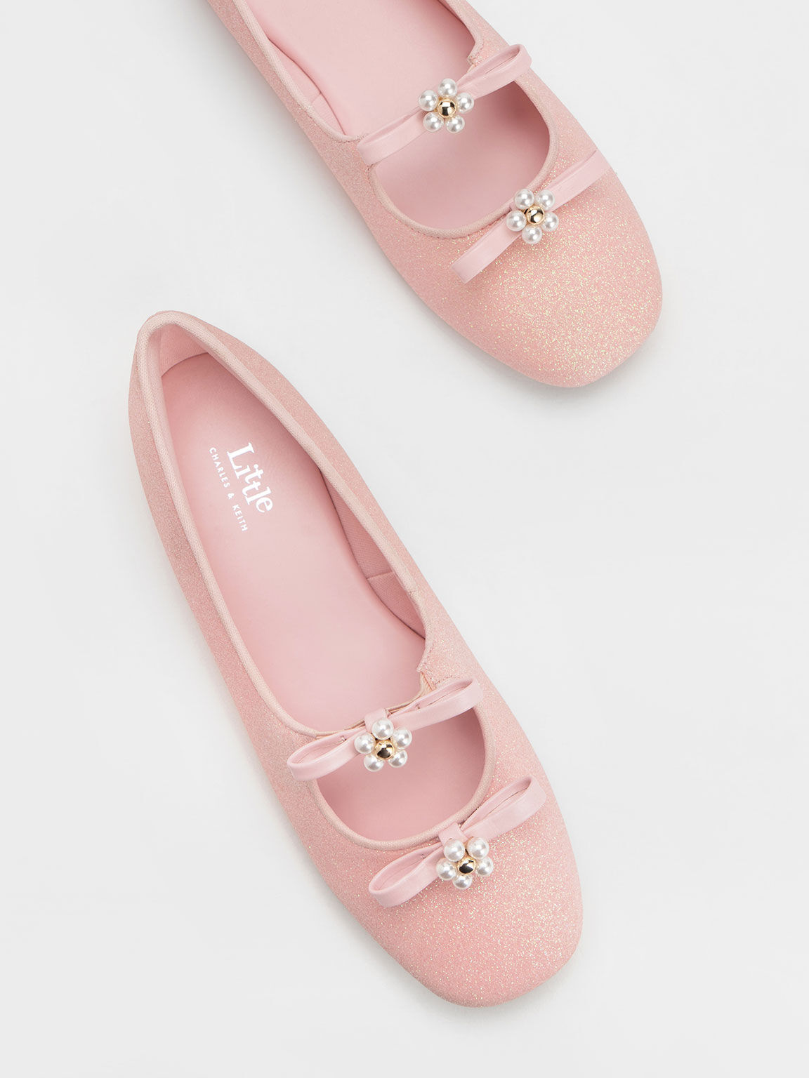 Blush pink flats deals