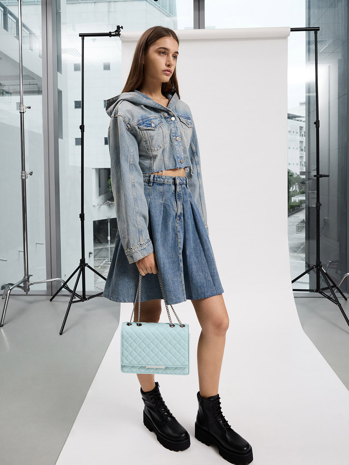 Charles and keith quilted bag hotsell