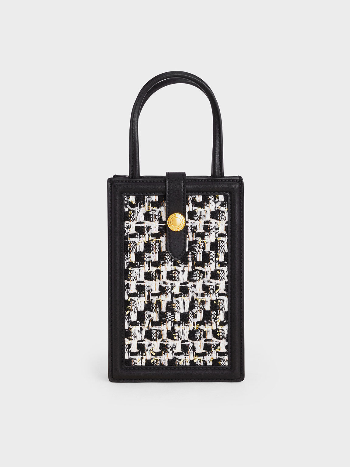 Charles & top keith white bag