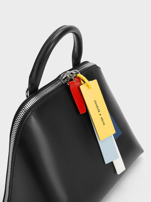 Cockade Bowling Bag, Black, hi-res