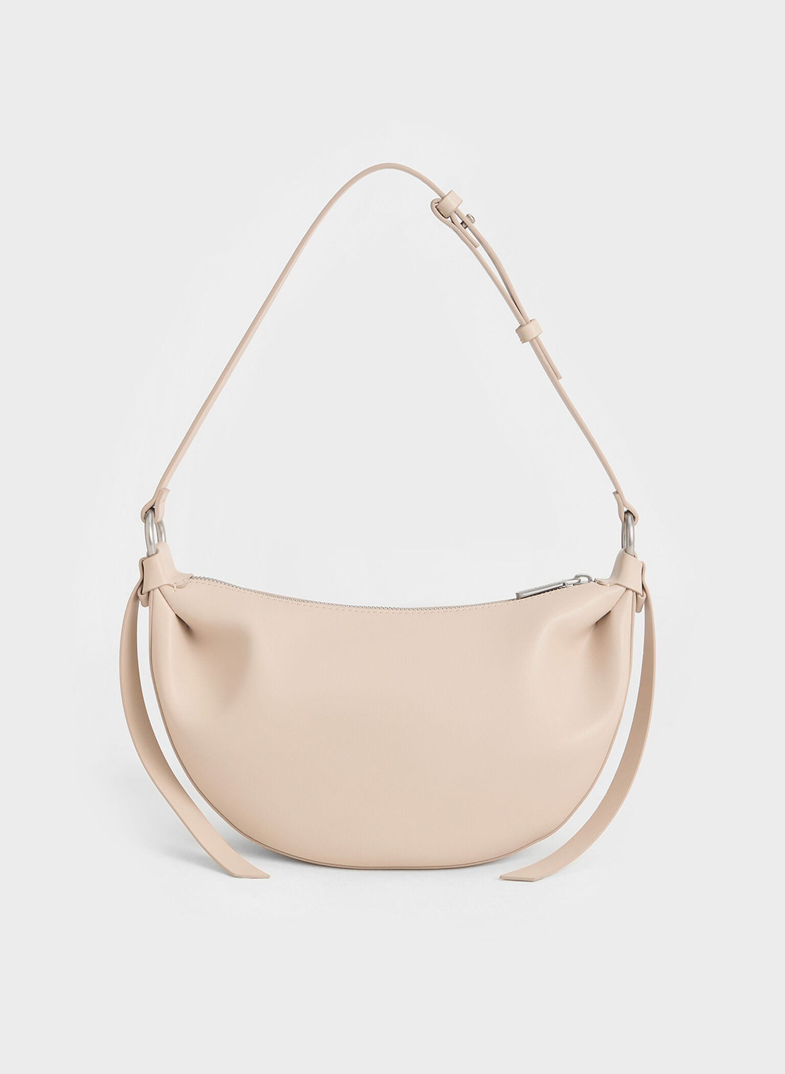 Calla Half-Moon Bag, Oat, hi-res