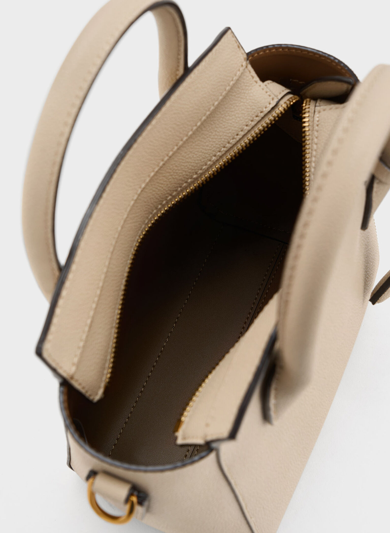 Trapeze Tote Bag, Ivory, hi-res